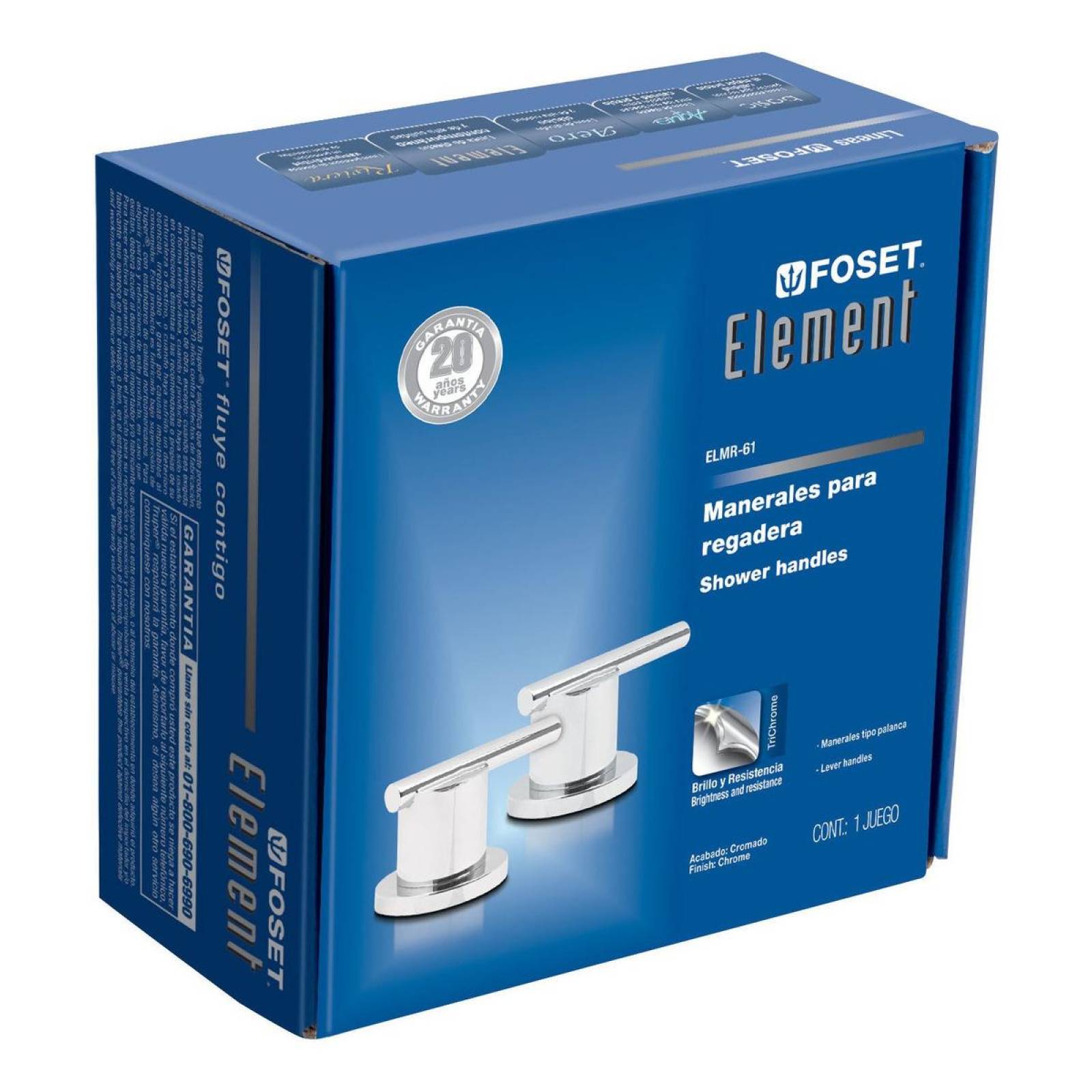 Manerales Para Regadera Element Foset 