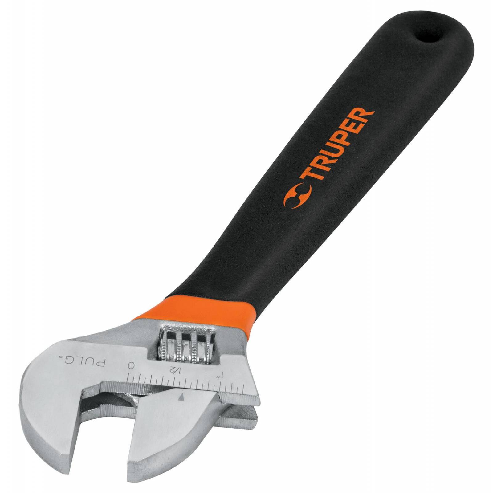 Llave Perica 8' Cromado Con Grip Truper 