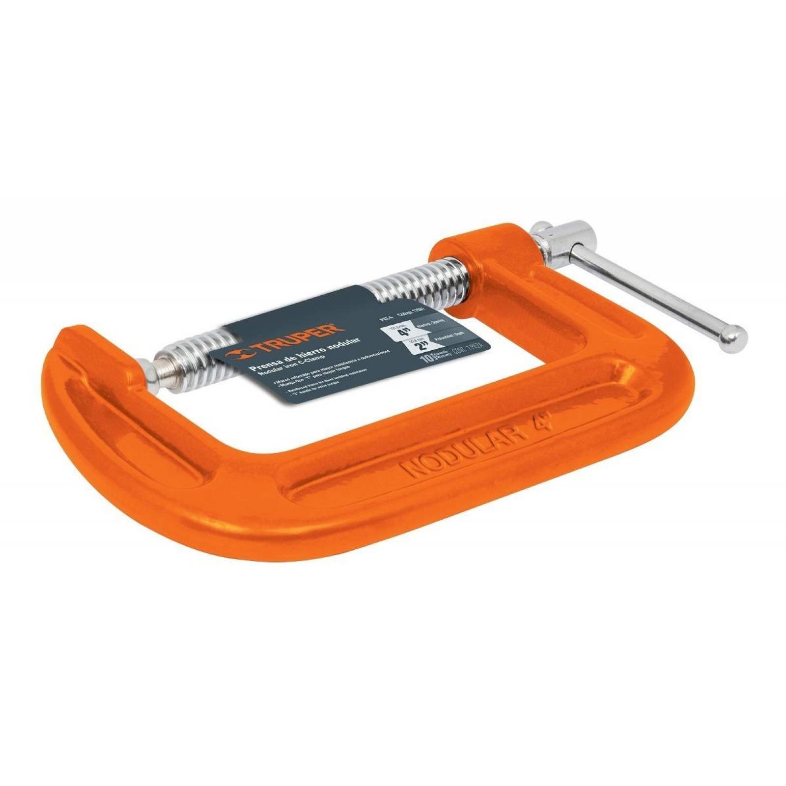 Prensa De Hierro Nodular Para Carpintería 4' Truper 