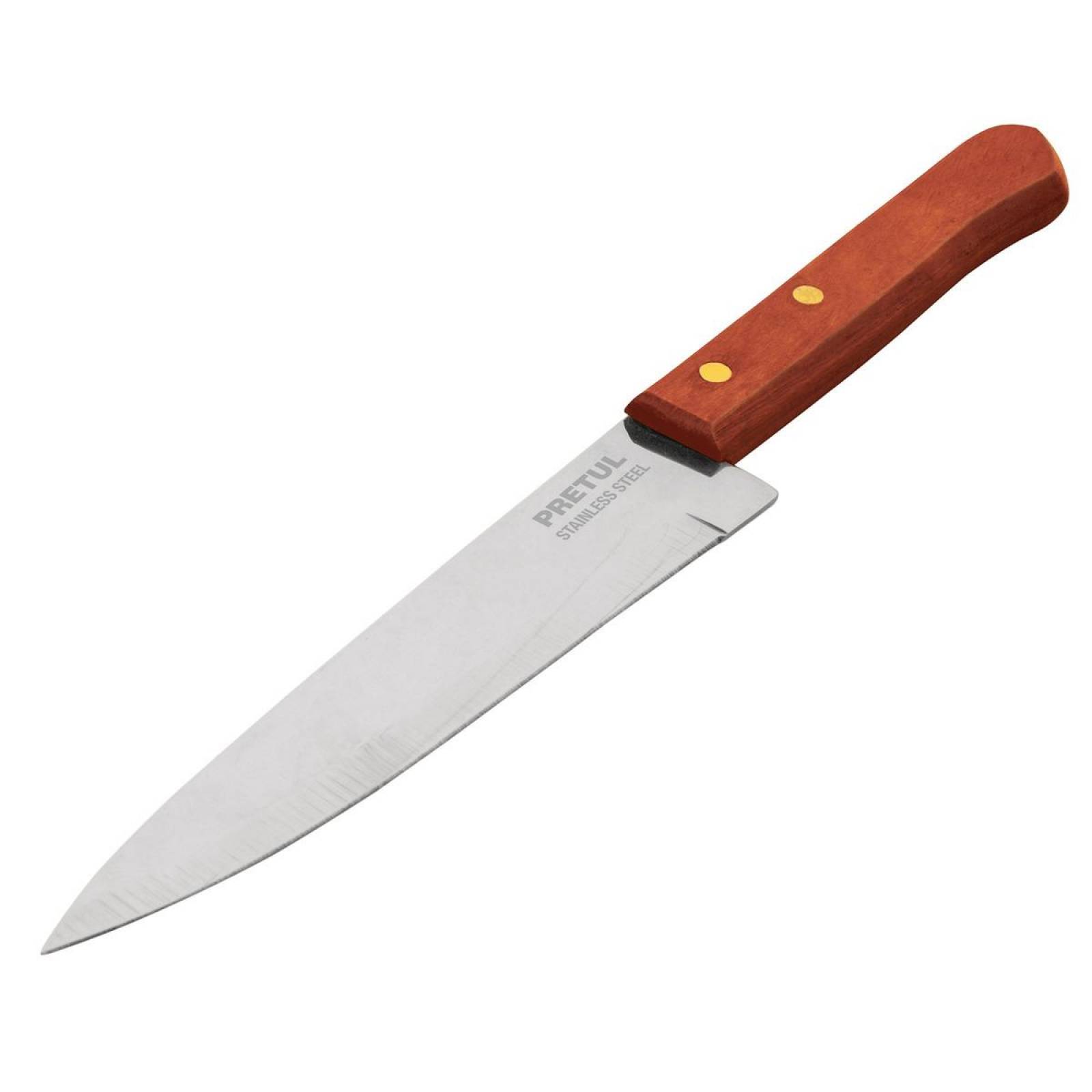 Cuchillo Chef 12 Mango Amarillo Pro Series