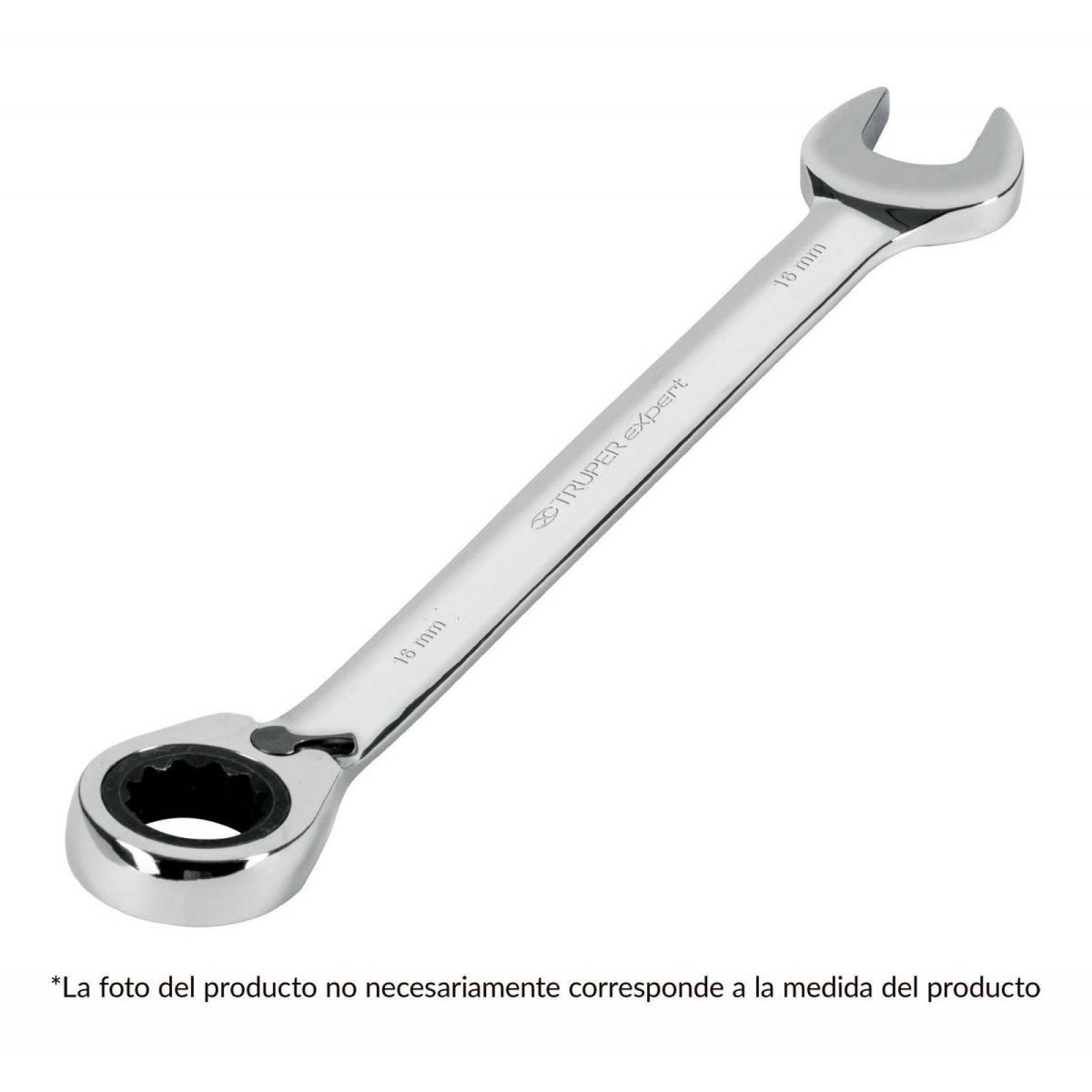 Llave Combinada 13/16 Matraca Truper Expert 
