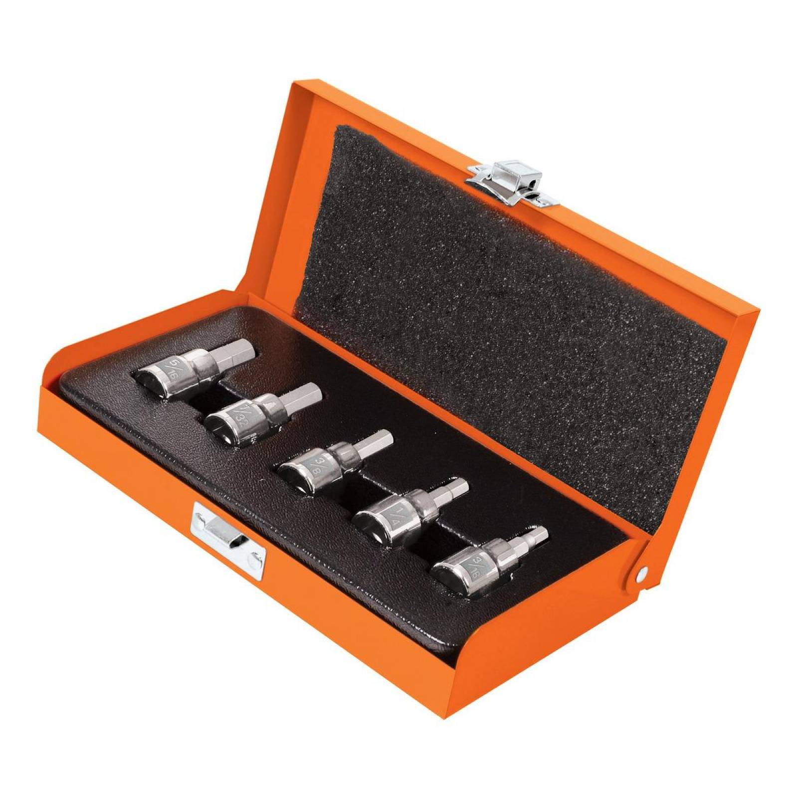 Juego De Dados Punta Hexagonal Cuadro 3/8 5 Piezas