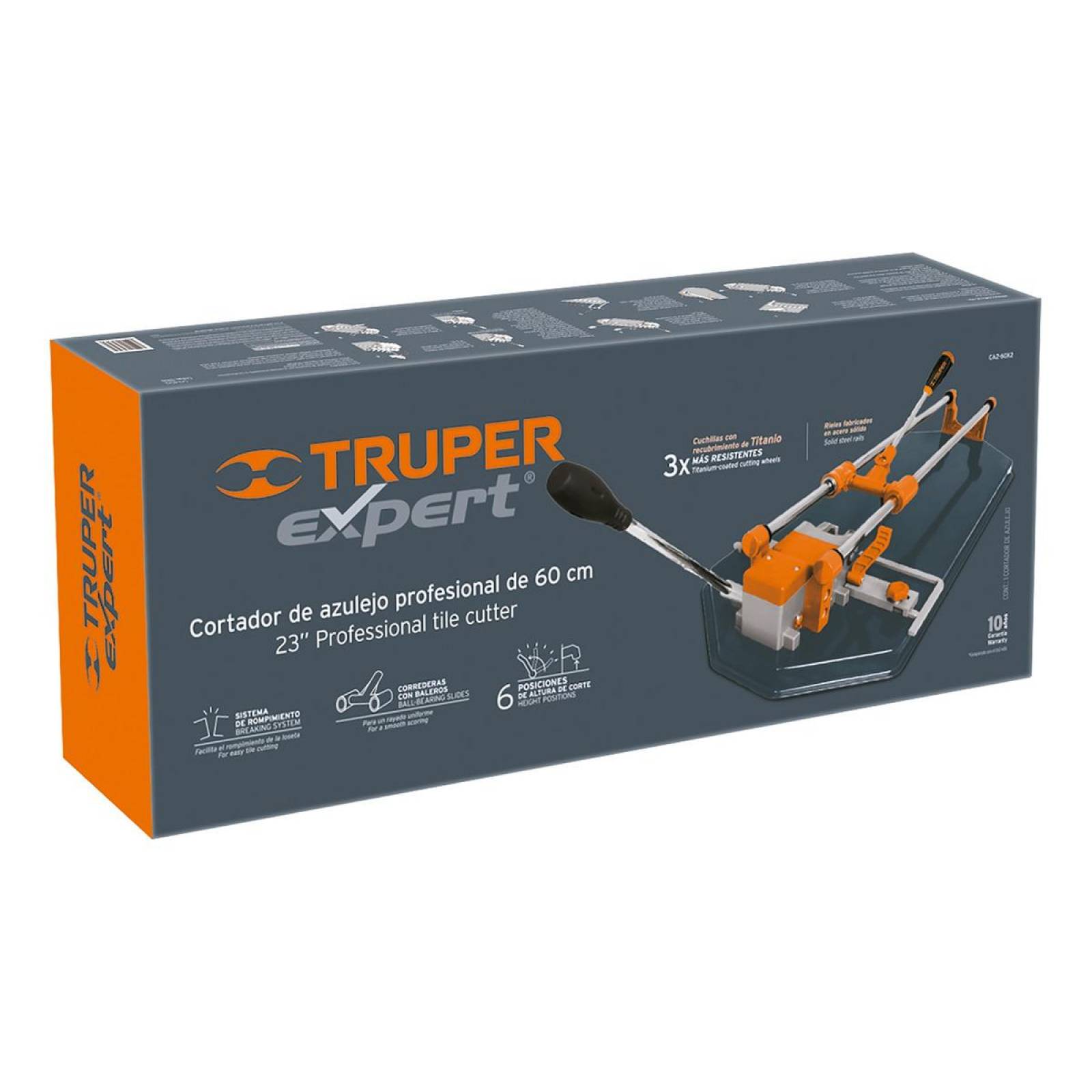 Cortador De Azulejo Con Baleros 60 Cm Truper 
