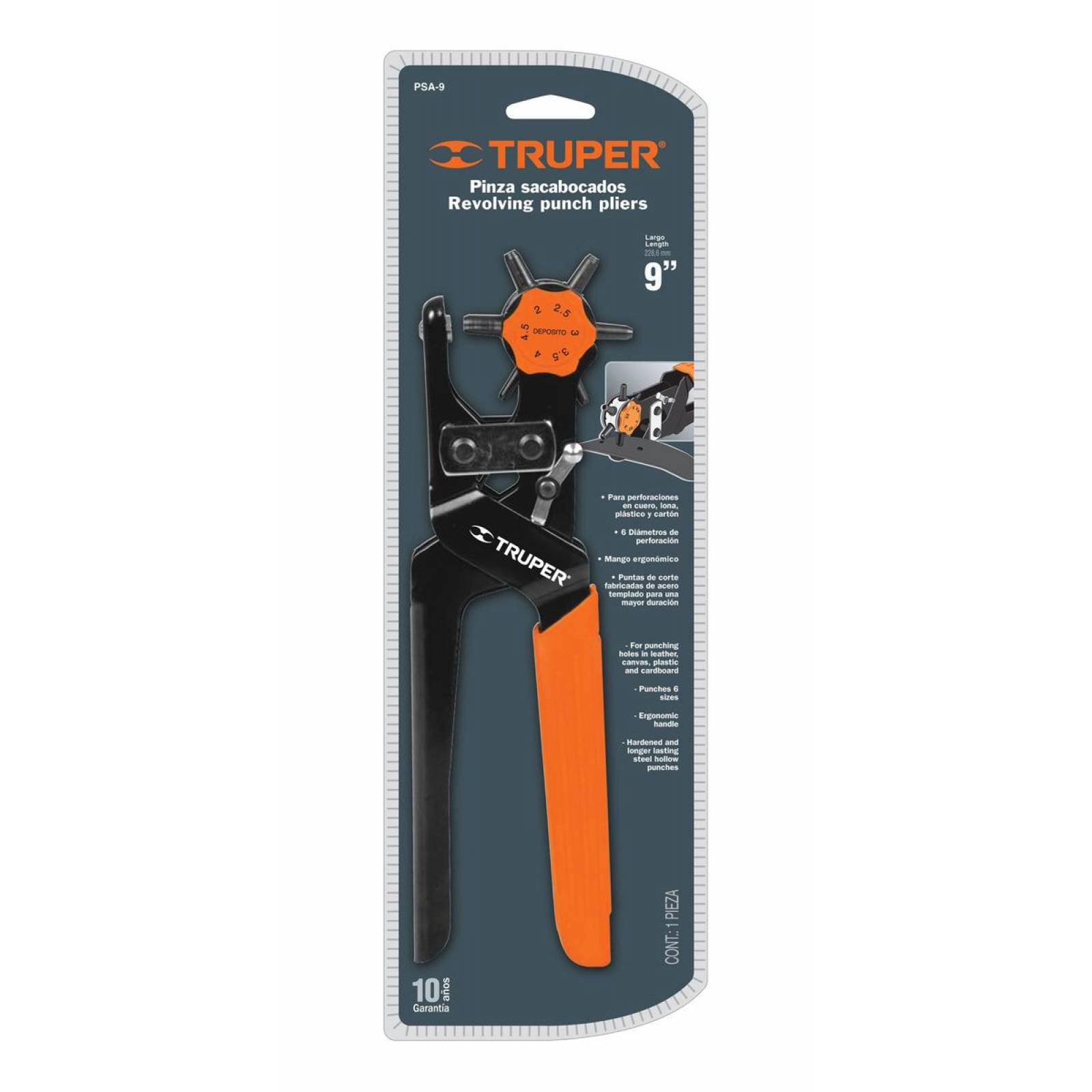 Pinza Sacabocados Truper 