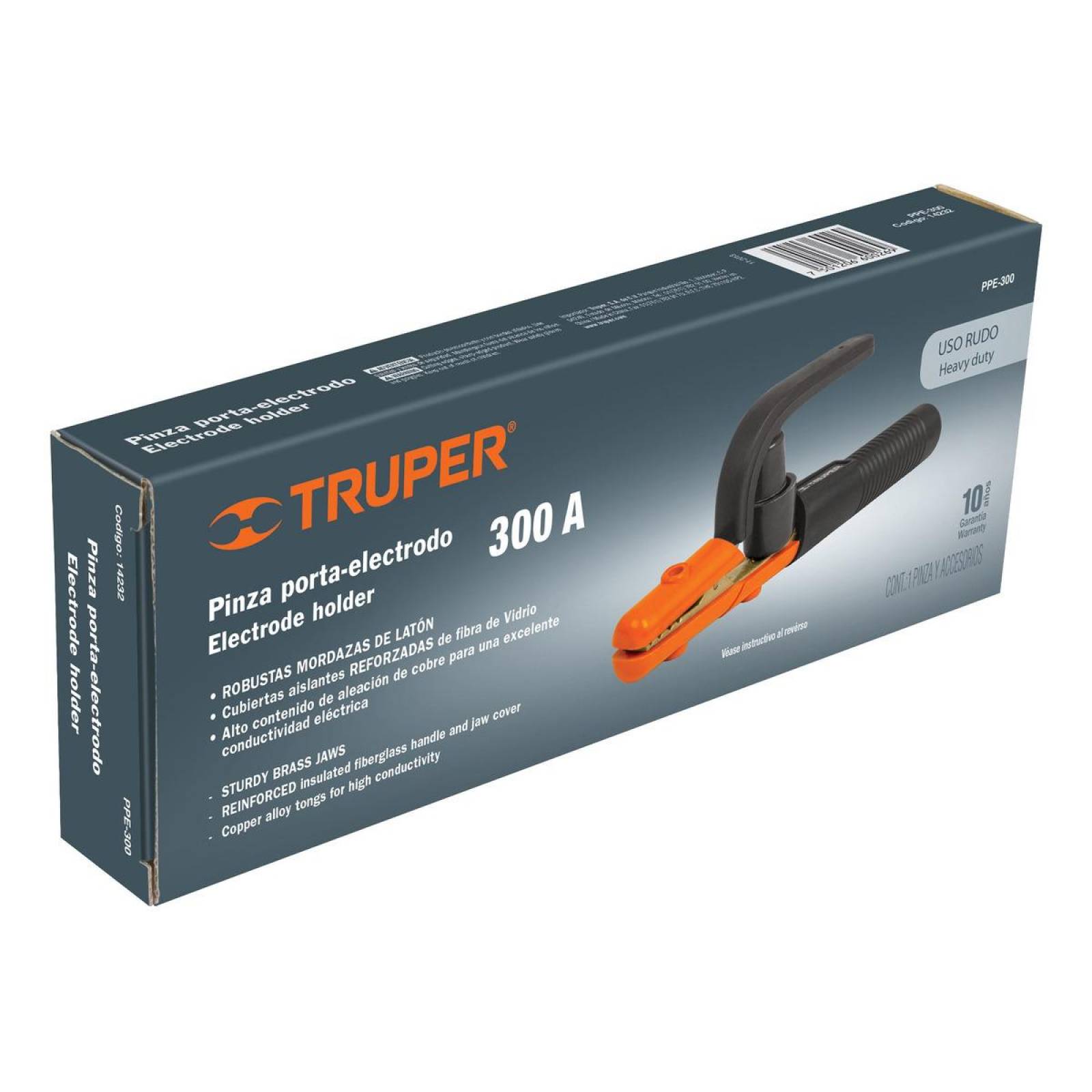 Pinza Porta Electrodo De 300 A Truper 