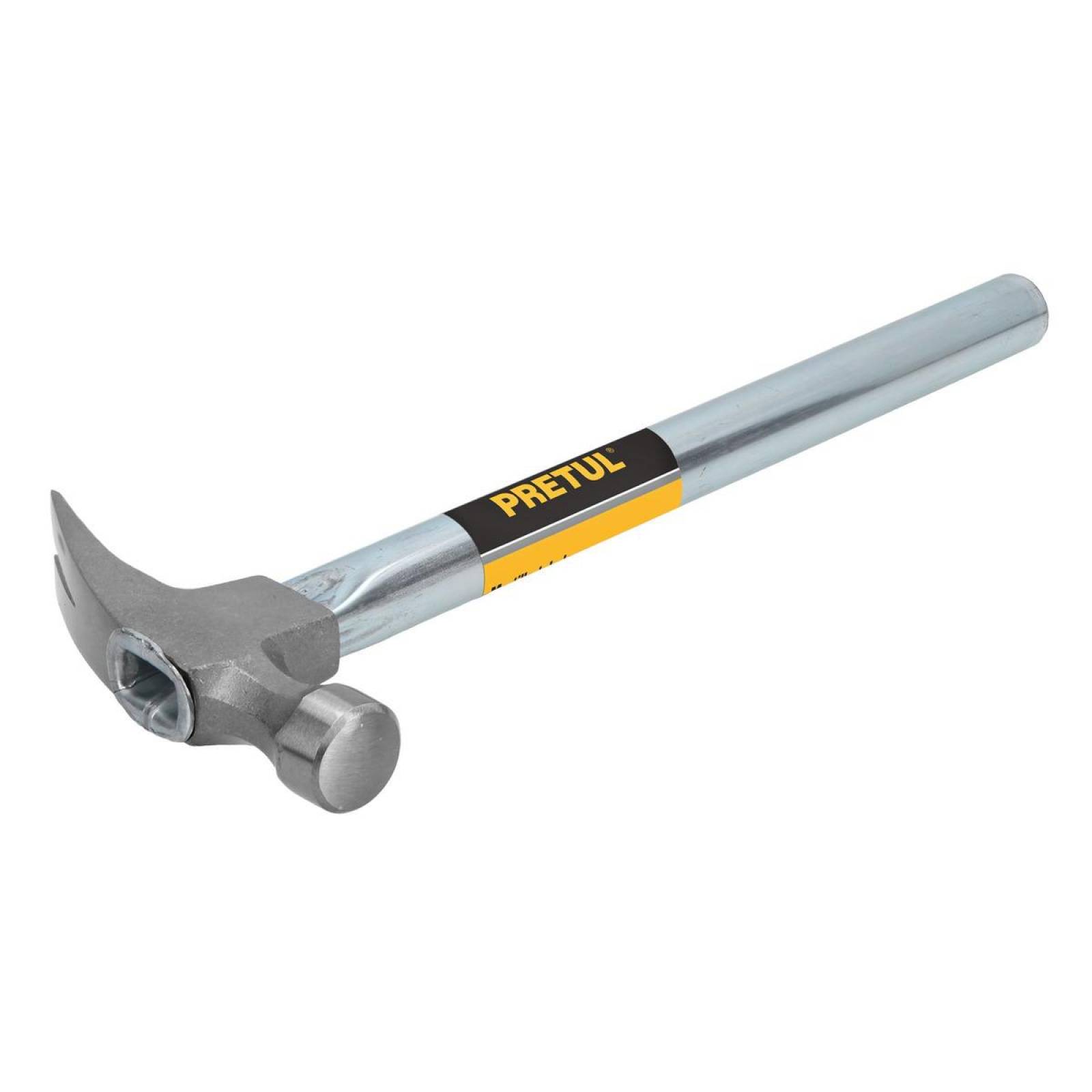 Martillo Uña Recta 16 Oz Mango Tubular Pretul 