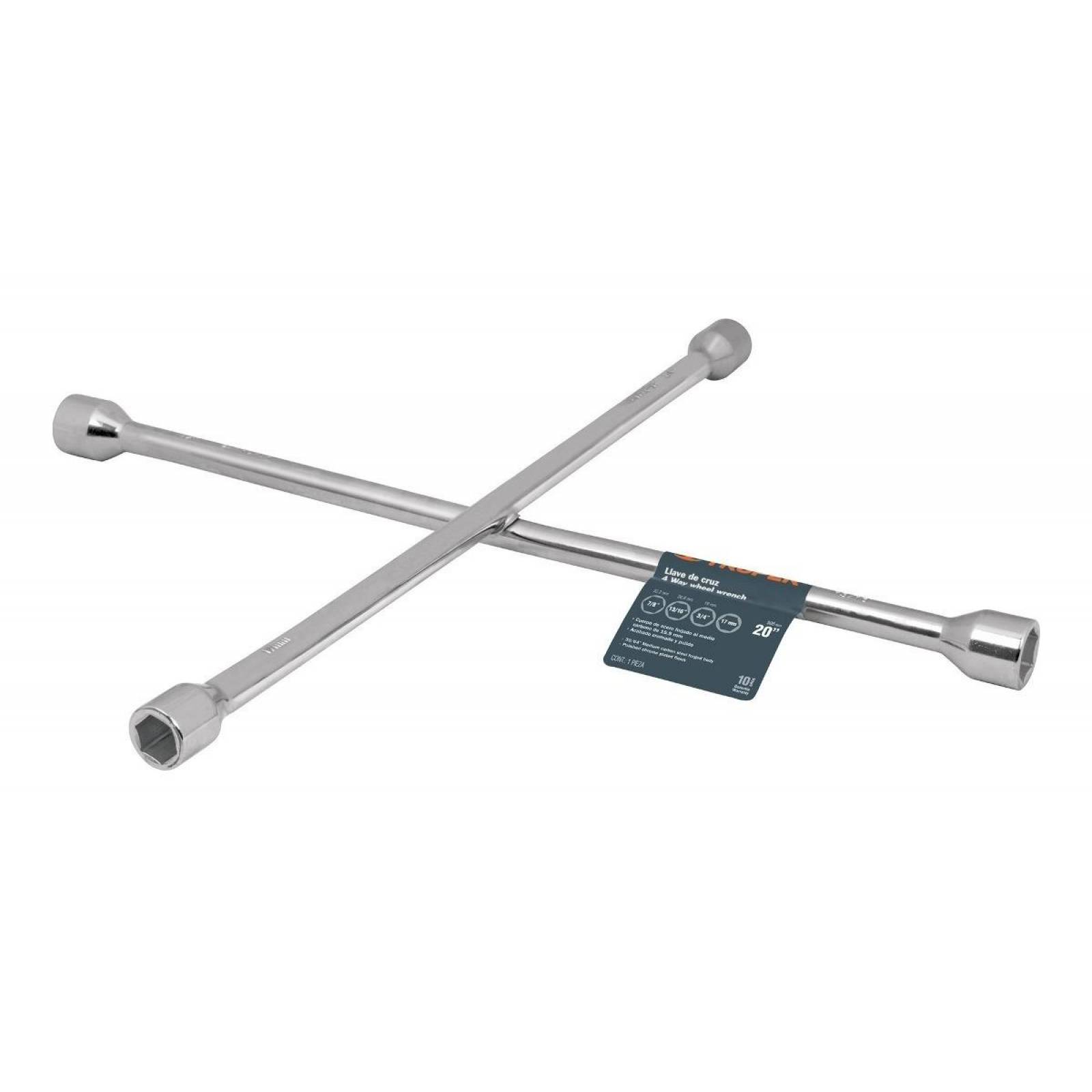 Llave De Cruz Para Auto 20 Truper 