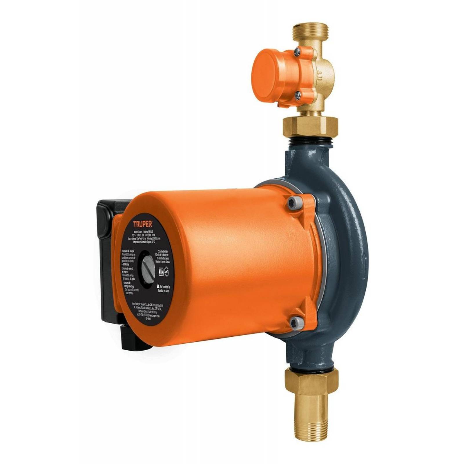 Bomba presurizadora 1/3 HP, con sensor regulable, Truper 