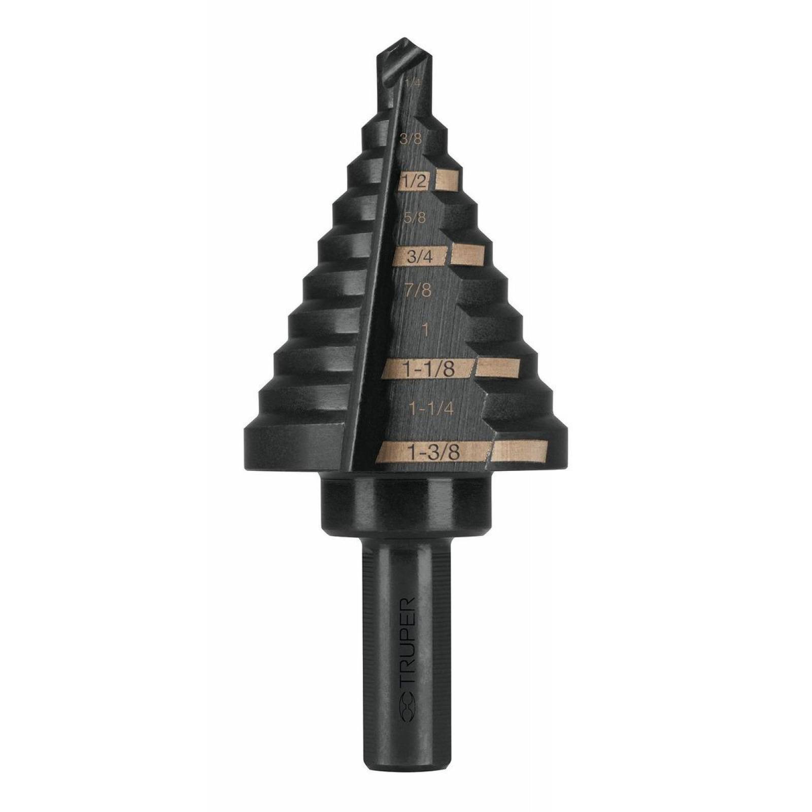 Broca Escalonada, 10 Escalones Truper 