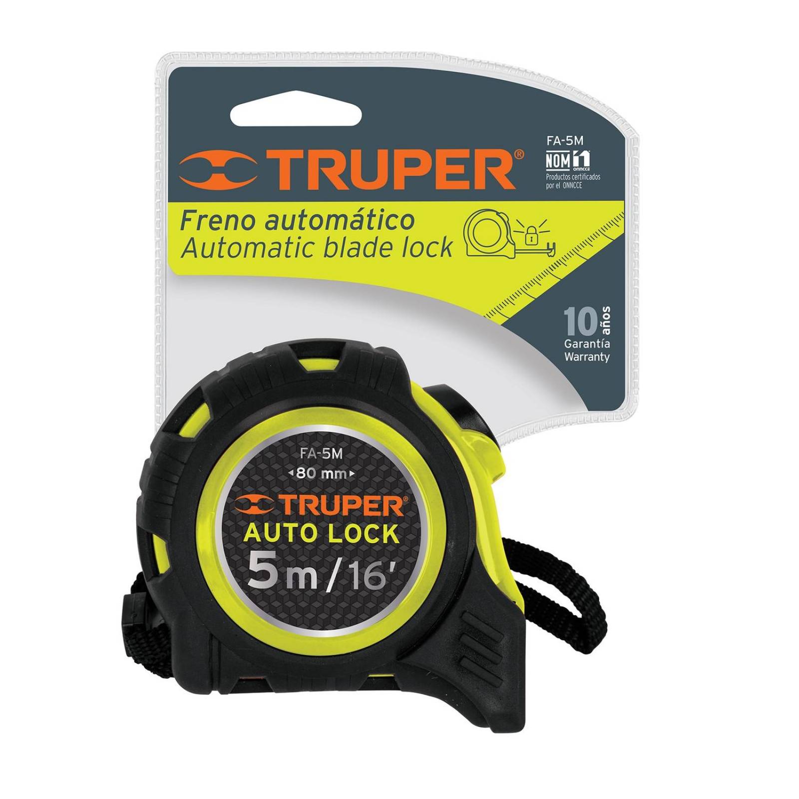  Reglas de cinta TRUPER FX-5M Pro-Lock™ de 16 pies (16.4 ft) :  Industrial y Científico