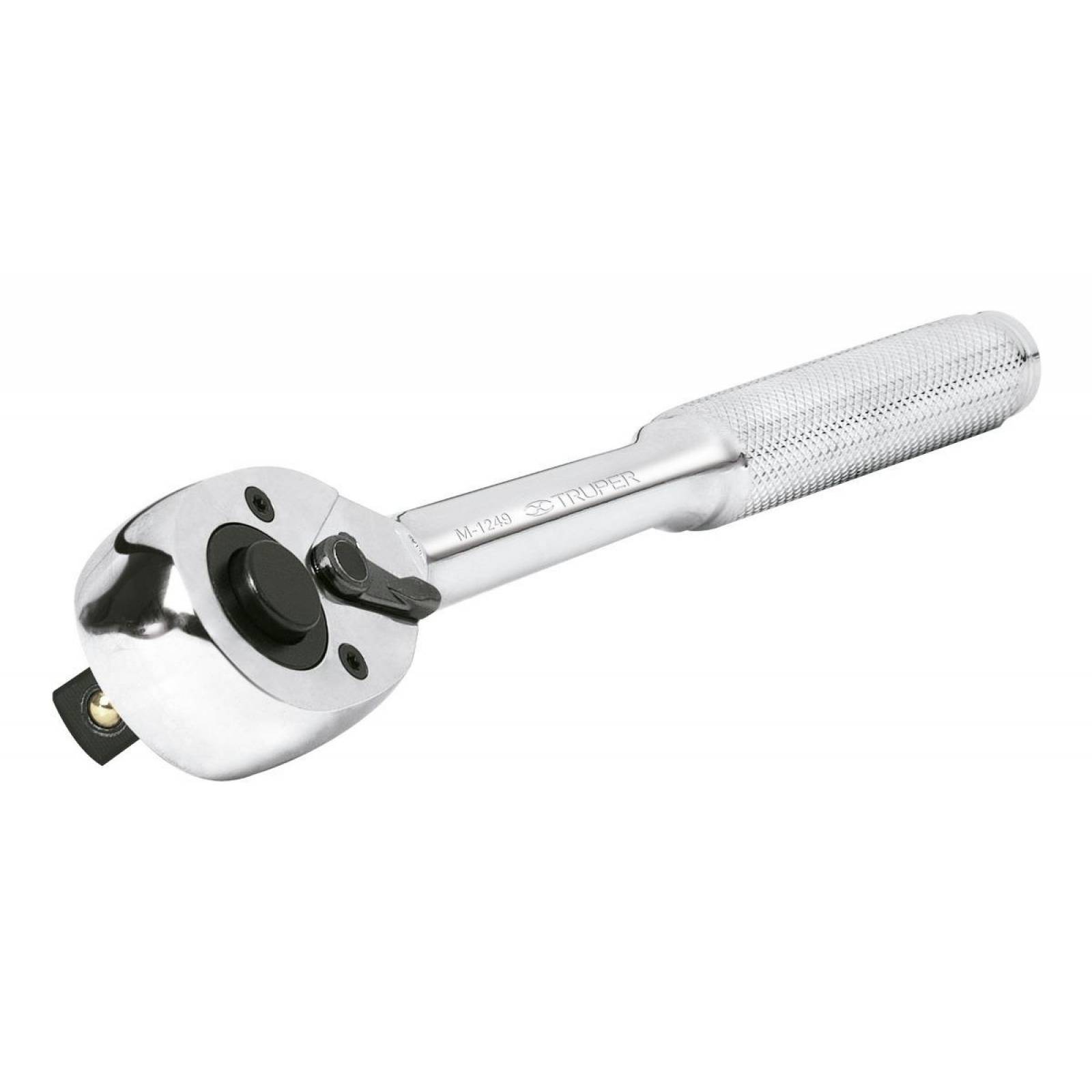 Matraca Cabeza De Pera Para Dados Cuadro 1/2' Truper