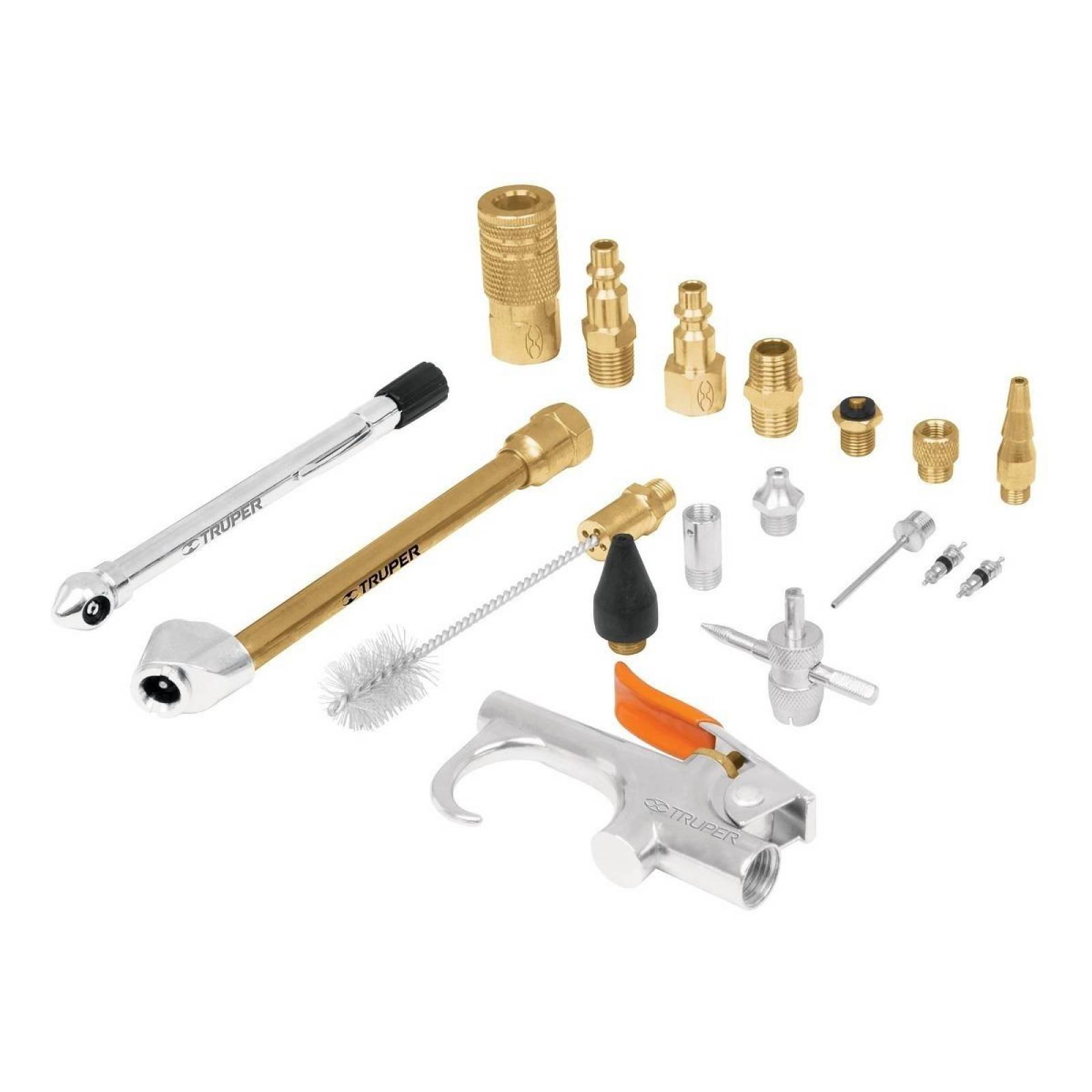 Juego De 18 Piezas Para Compresor De Aire Truper 