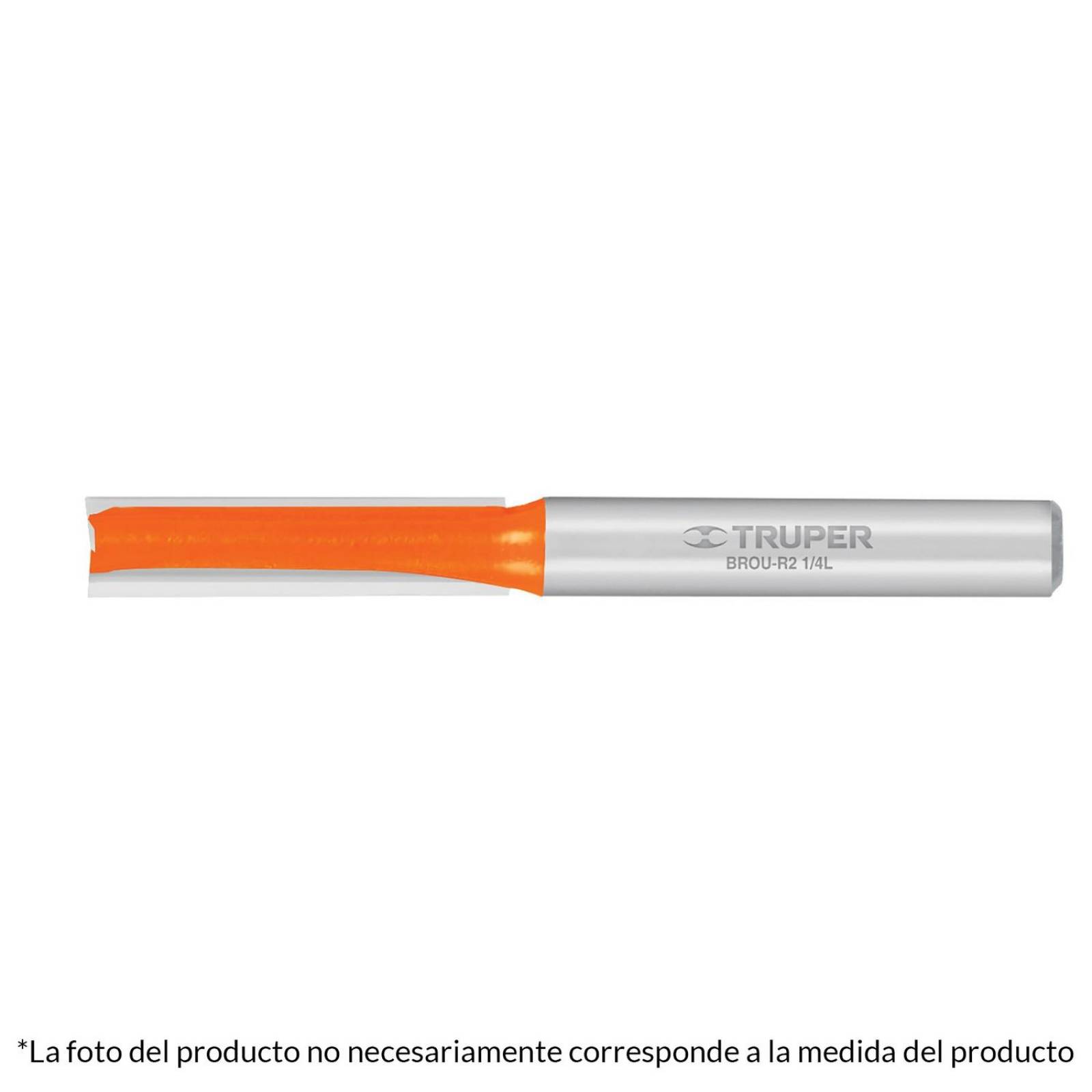 Broca para router, recta 2 filos, 5/16' Truper