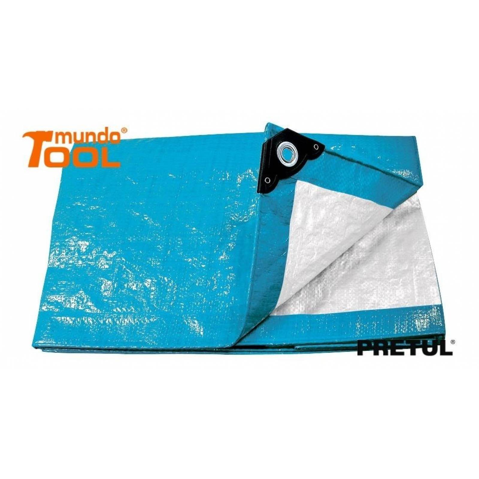 Lona 4 x 6 m, azul, Pretul