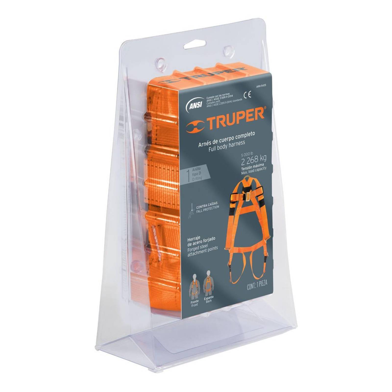 Arnés De Cuerpo Completo 1 Anillo Truper 