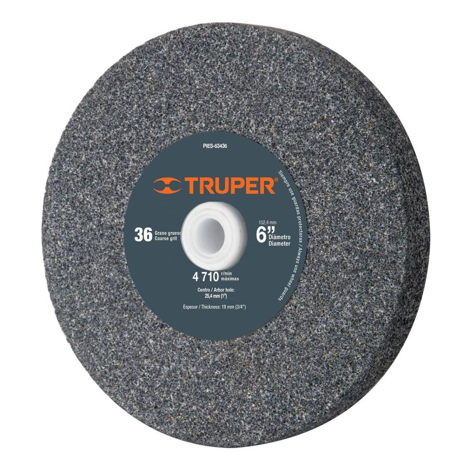 Piedra Para Esmeril 6 X 3/4 Oxido De Aluminio Grano 36 