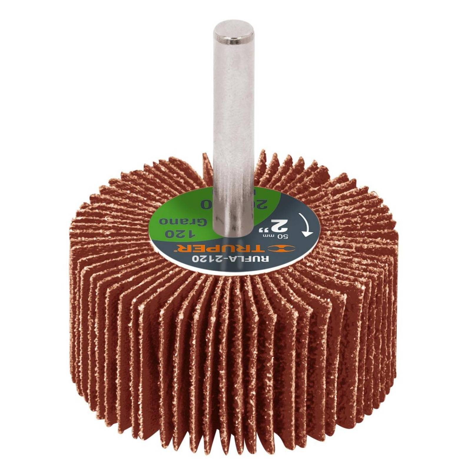 Rueda Flap De 2' Grano 120 Truper