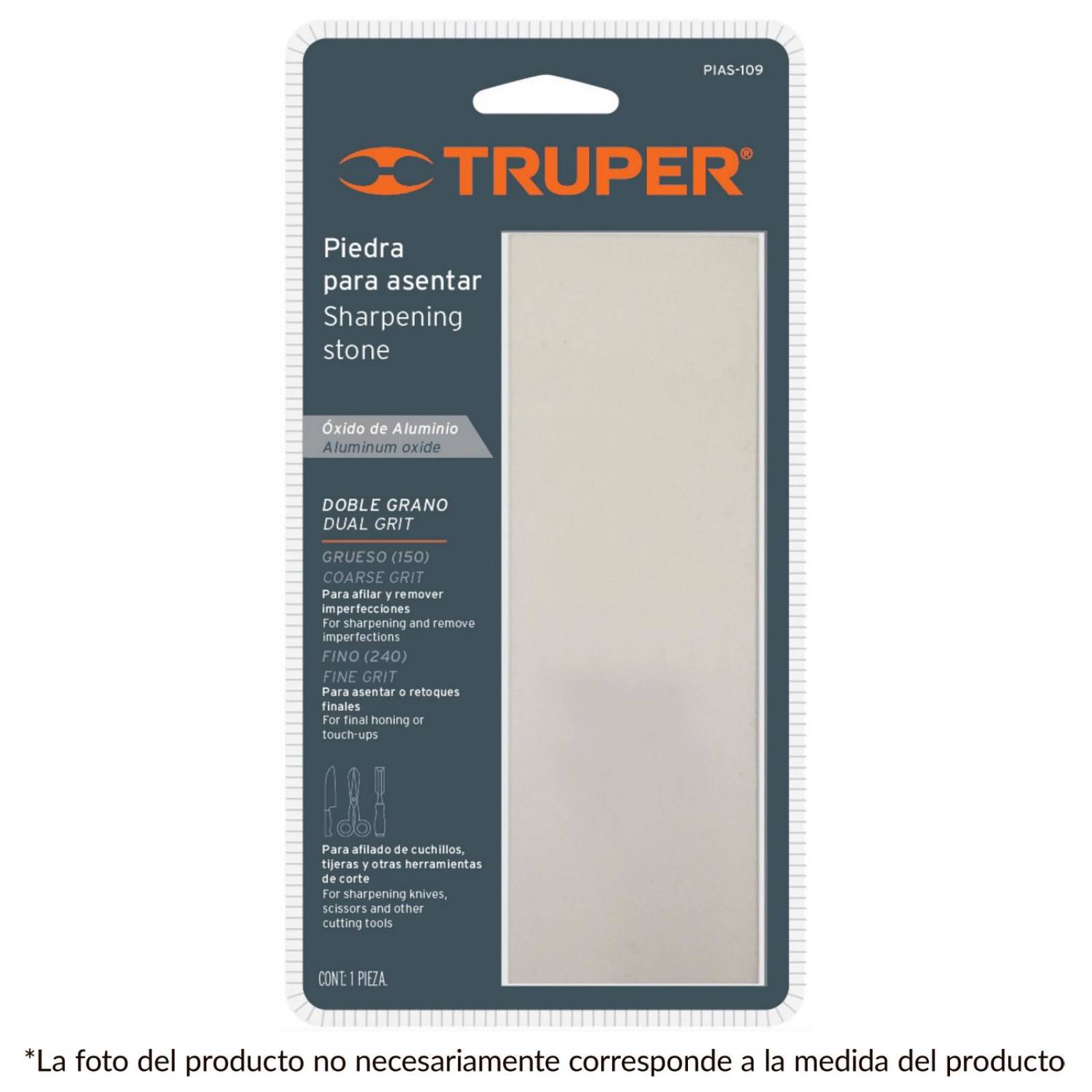 Piedra De Asentar 200 X 50 X 25mm Truper 