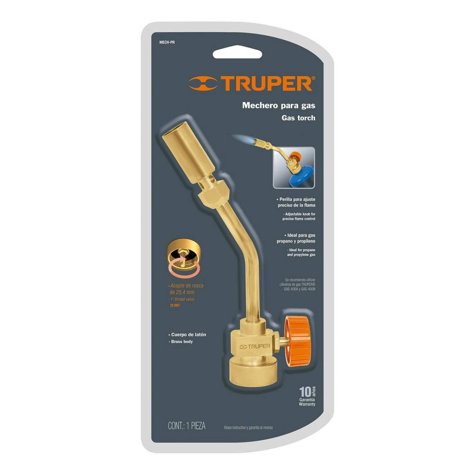 Mechero Para Tanque De Gas Truper 