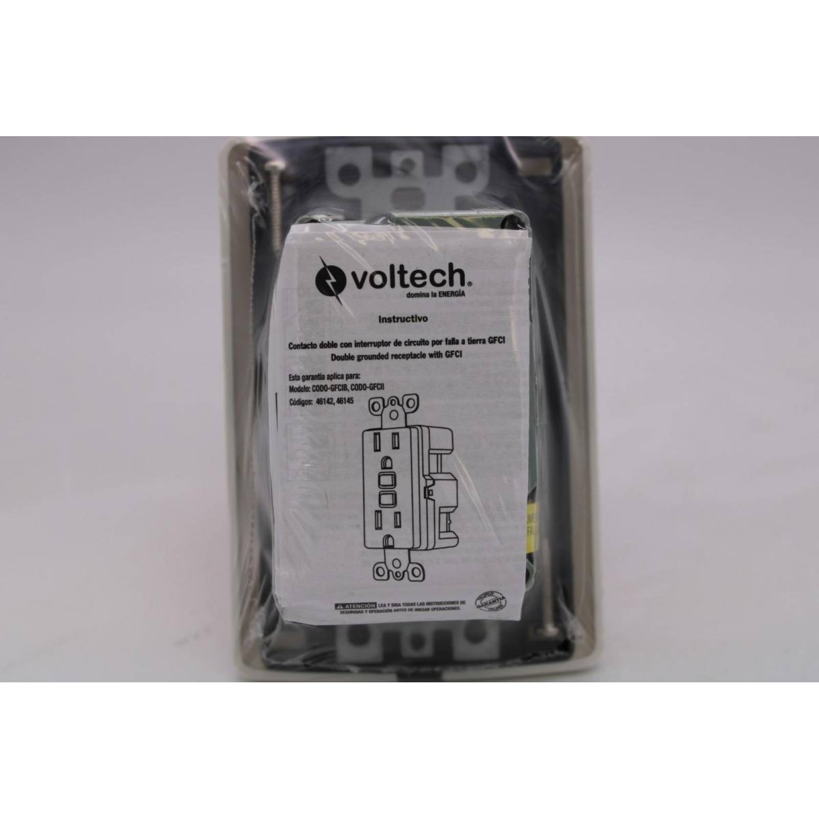 Contacto Dúplex Falla A Tierra Gfci (icft) Bl Volteck 