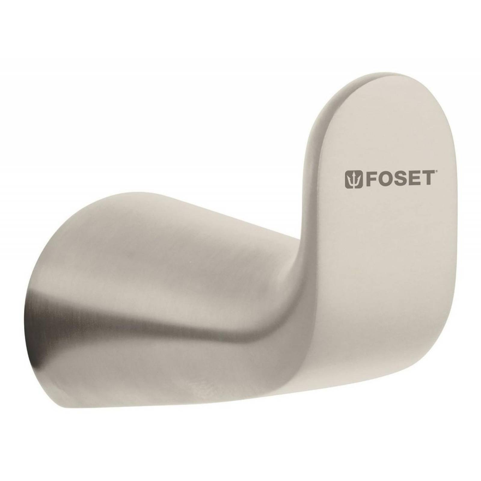 Gancho Sencillo Satinado Para Toalla Línea Riviera Foset 452 