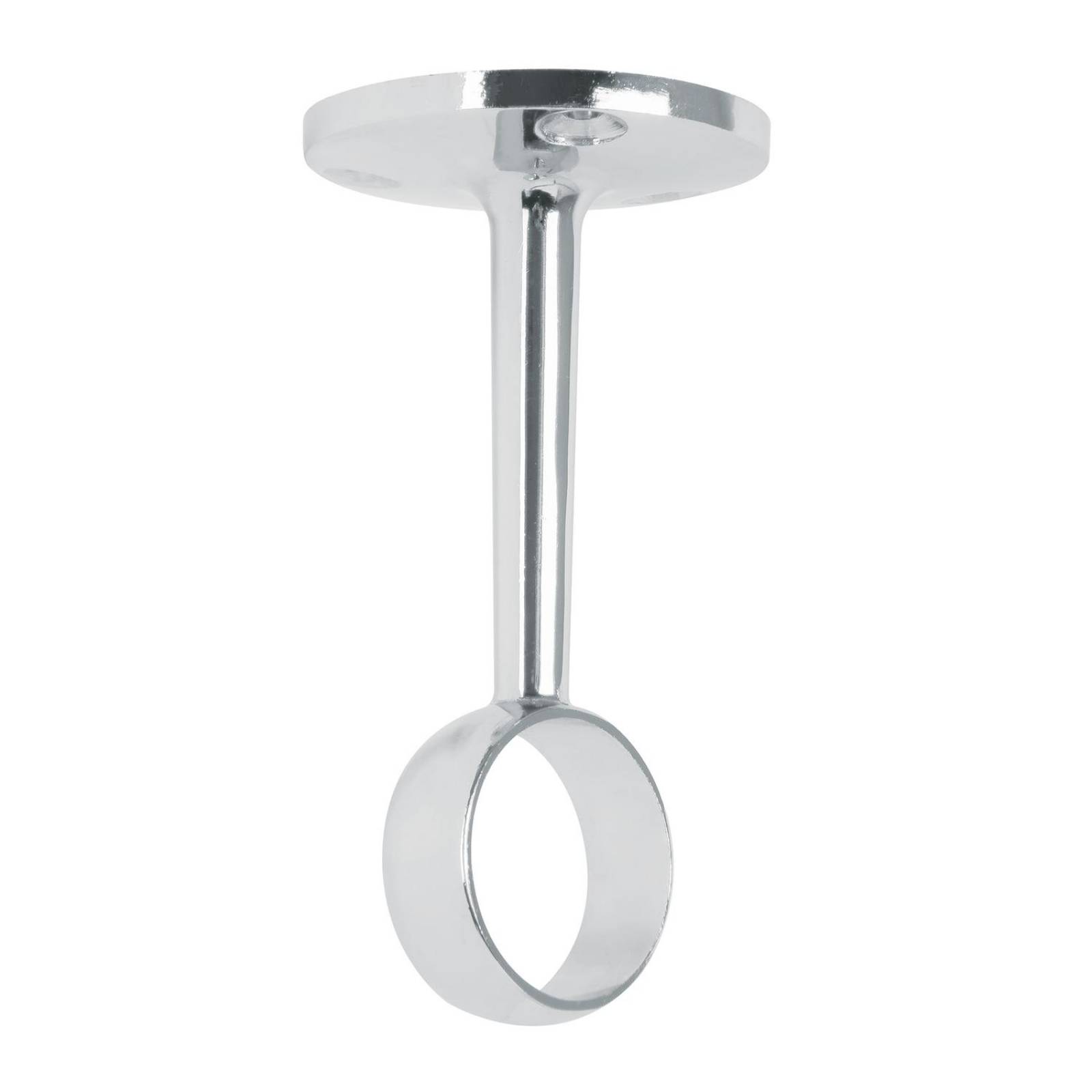 Soporte central para tubo redondo de closet Hermex 