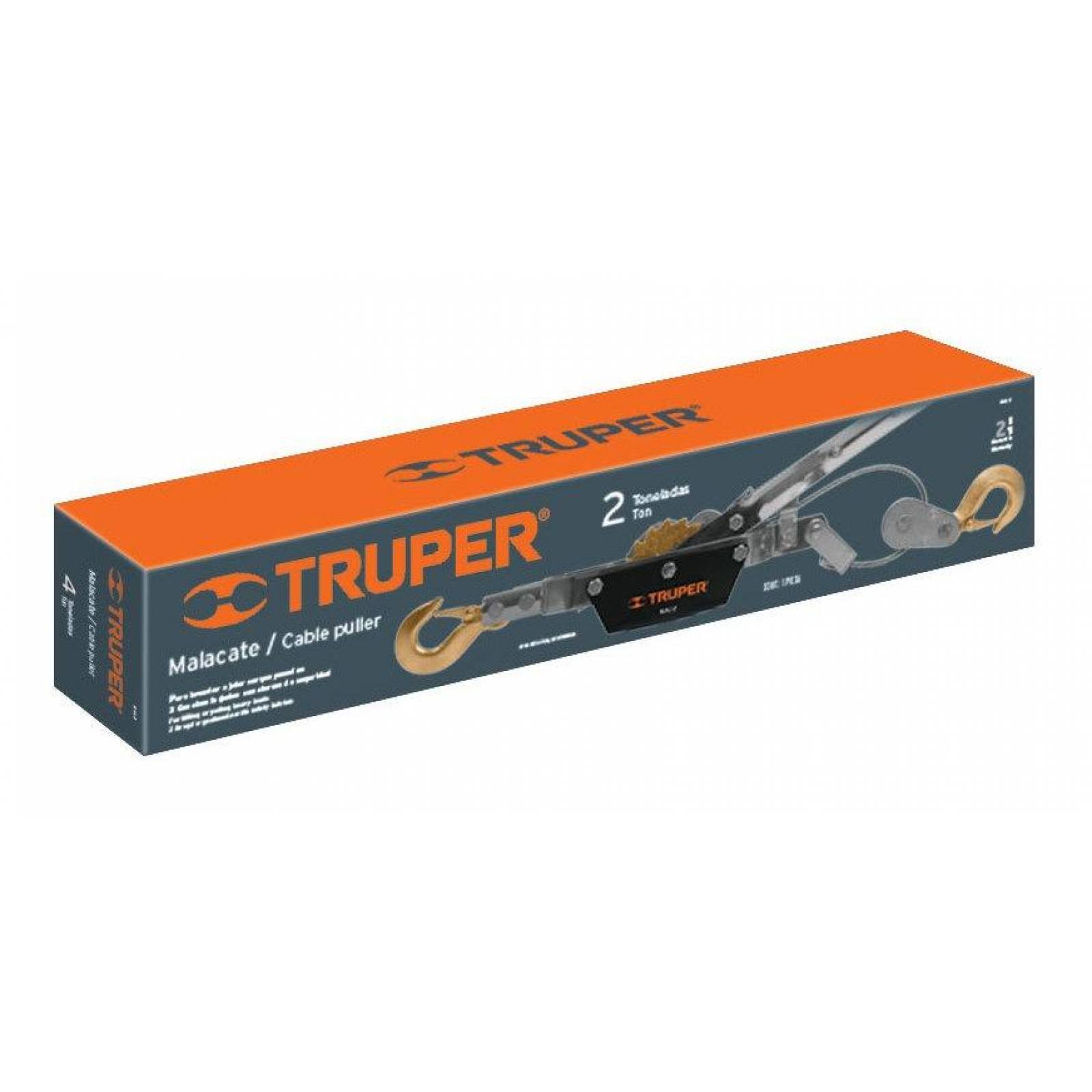 Malacate Para 2 Toneladas Truper 