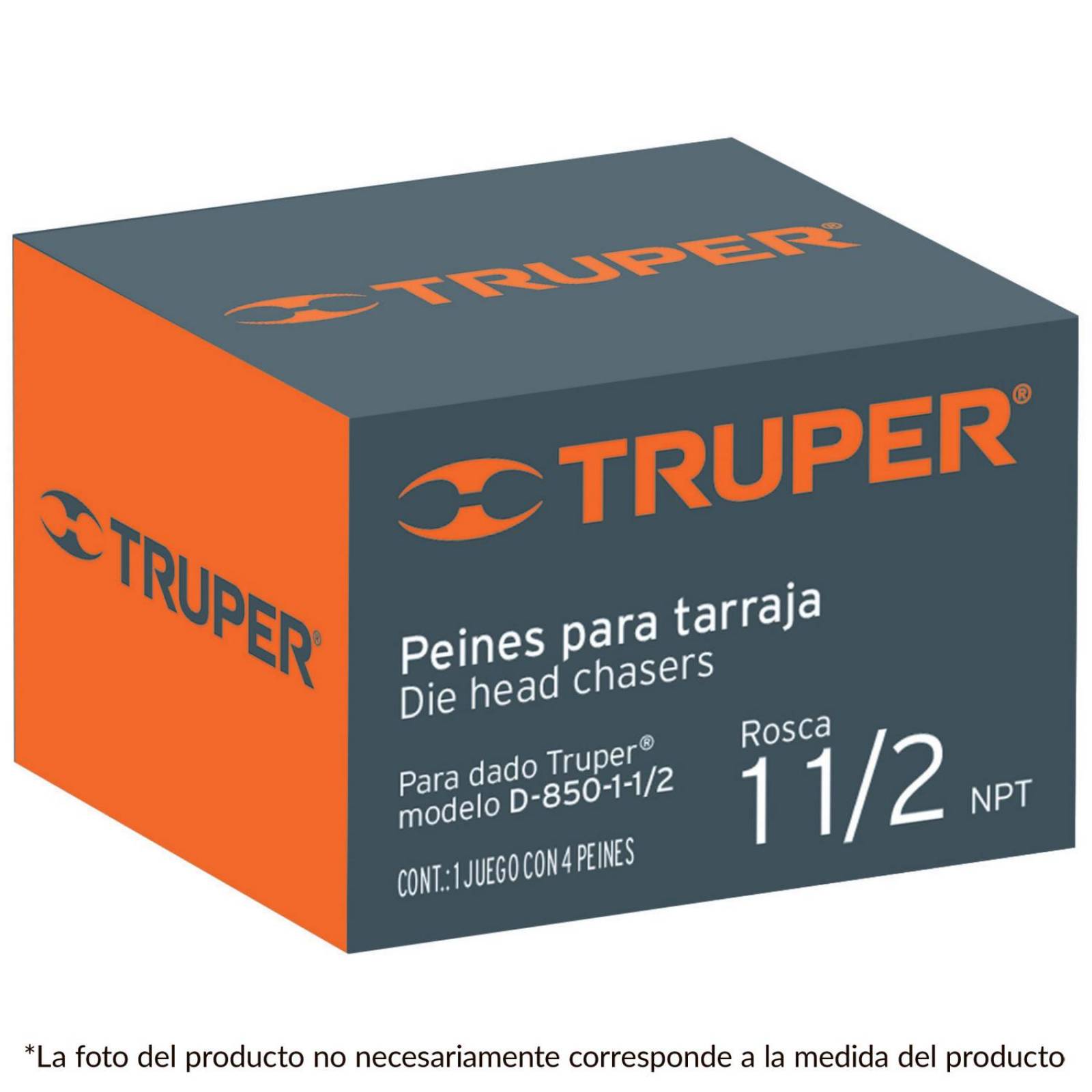 Peine para tarrajas 1/2 " Truper 