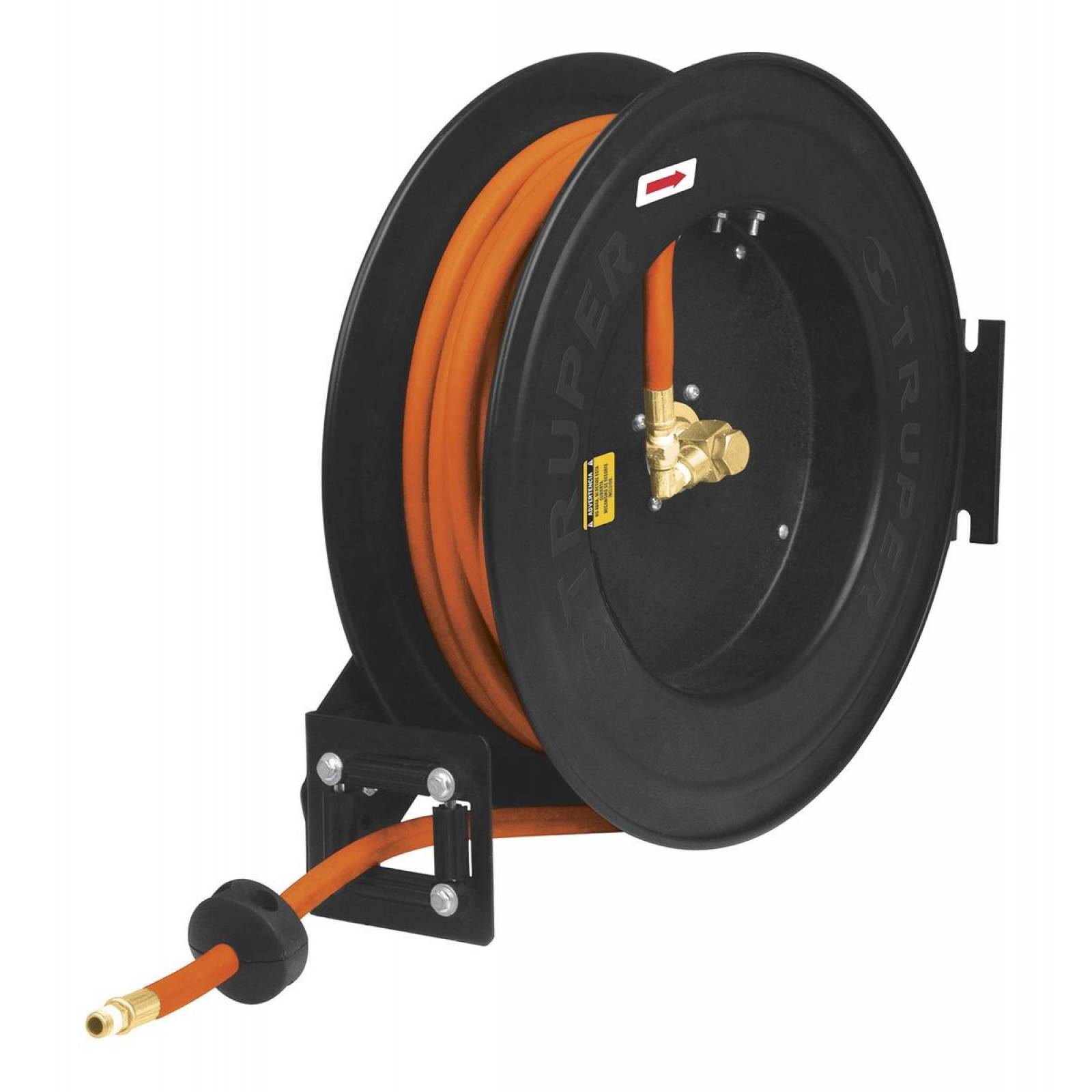 Carrete Retractil Con Manguera 15 Mts 