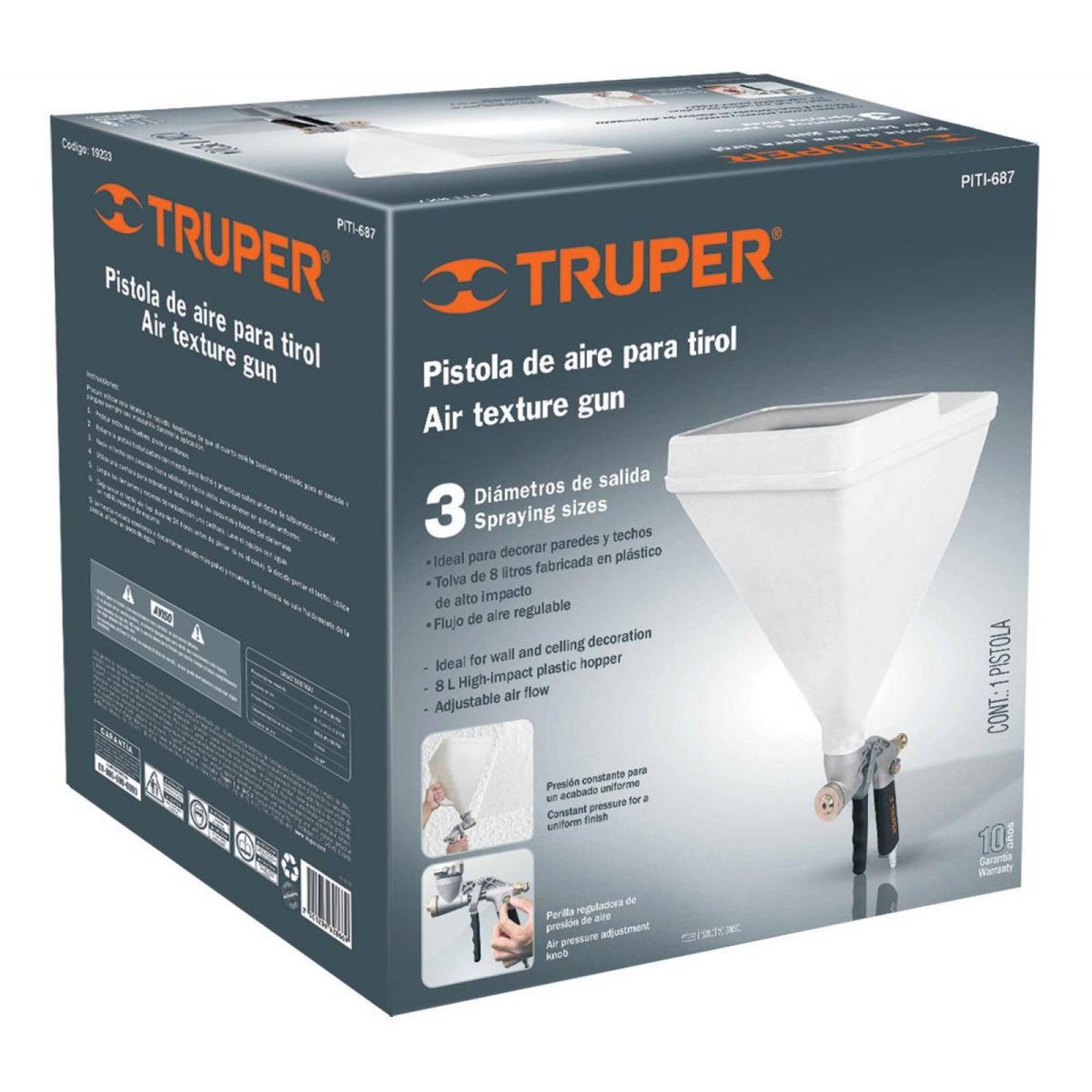 Tirolera Neumática Truper