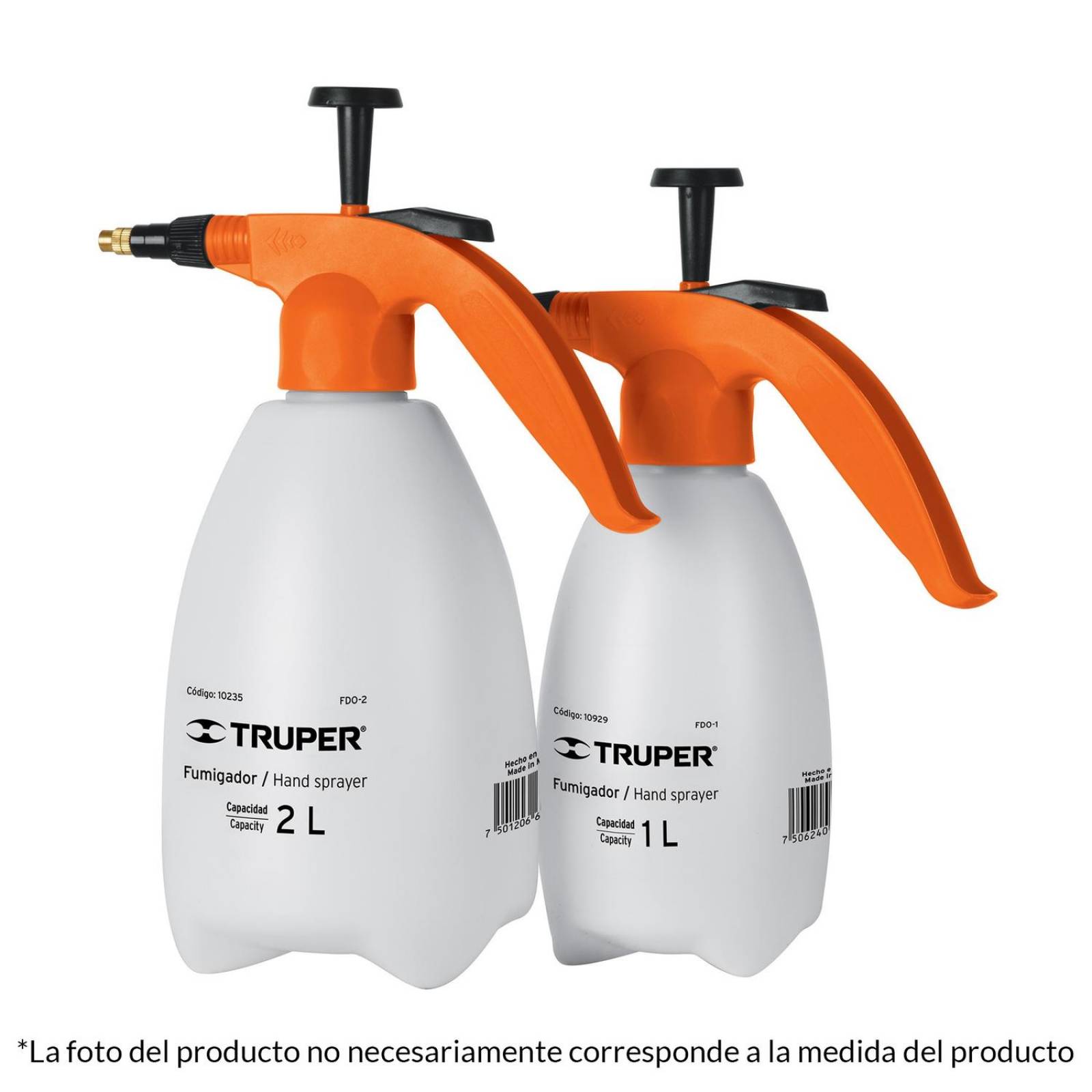 fumigador truper 12 litros