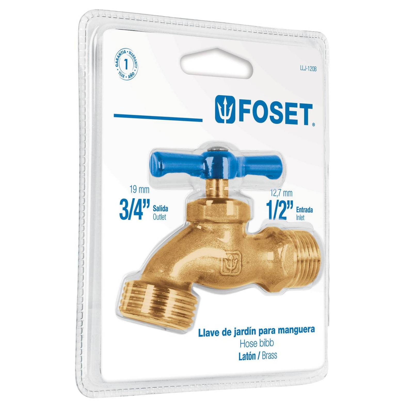 Llave De Nariz Para Jardin 1/2' Foset 