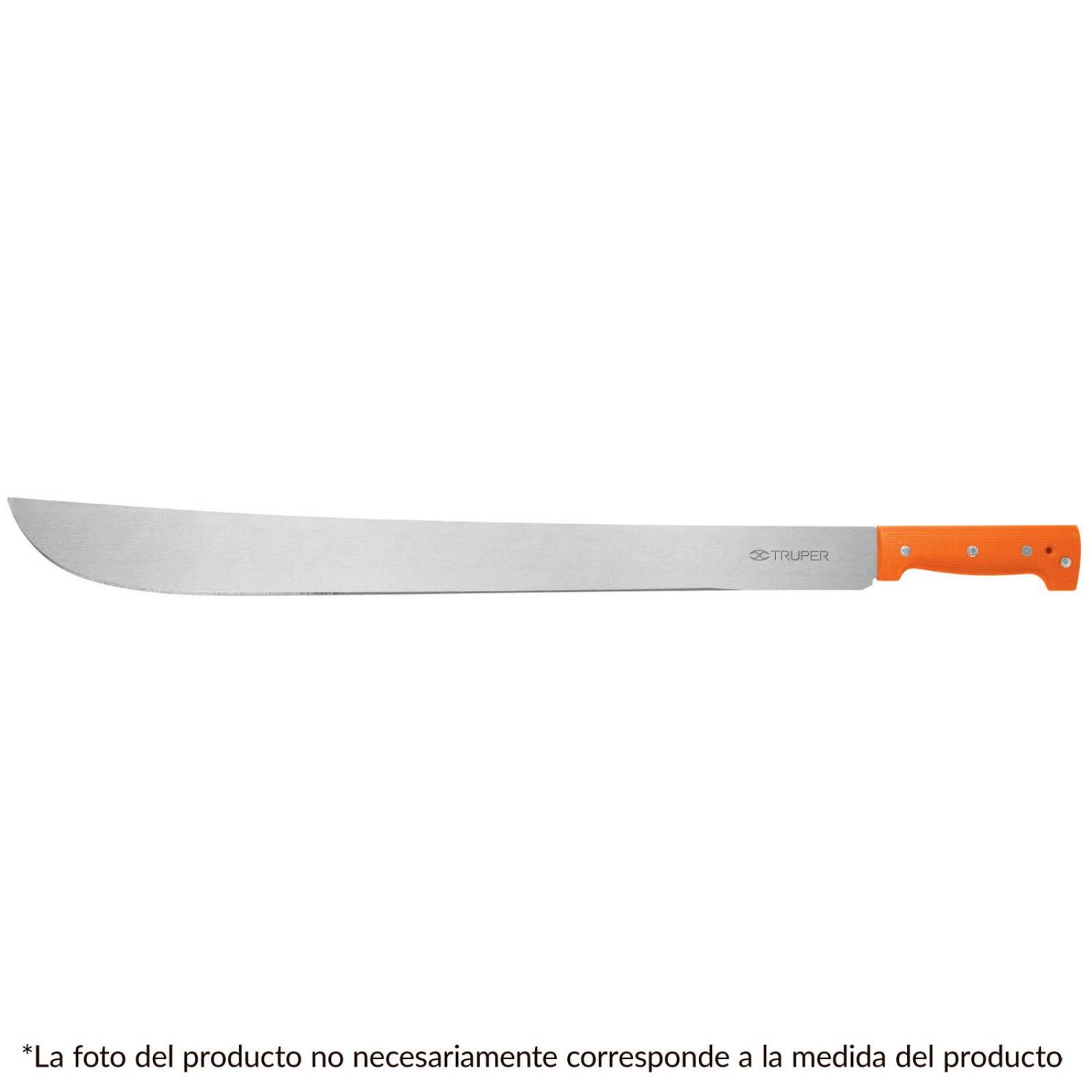 Machete Estándar 22' Cacha Naranja Truper 