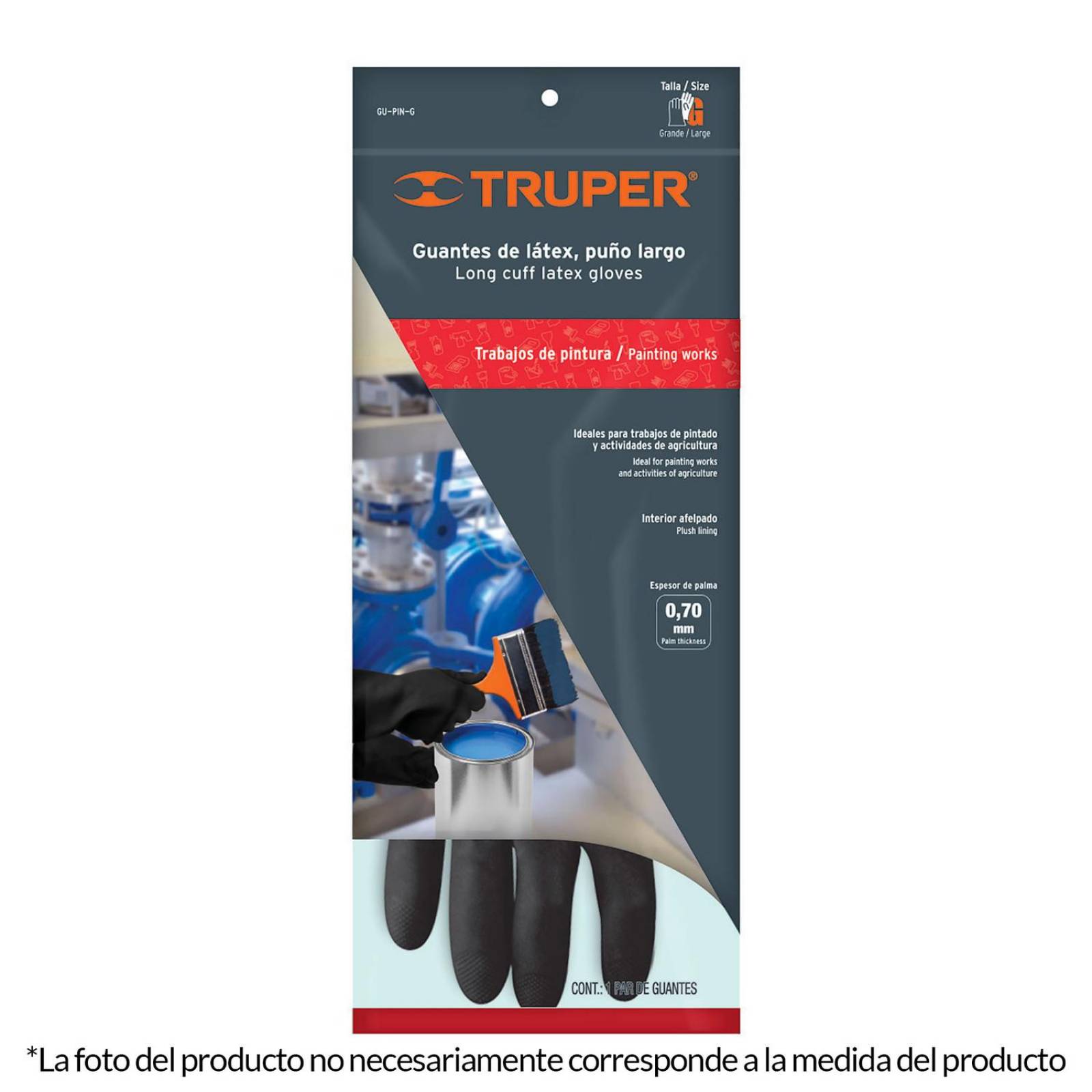 Guantes Para Pintor Medianos Truper 