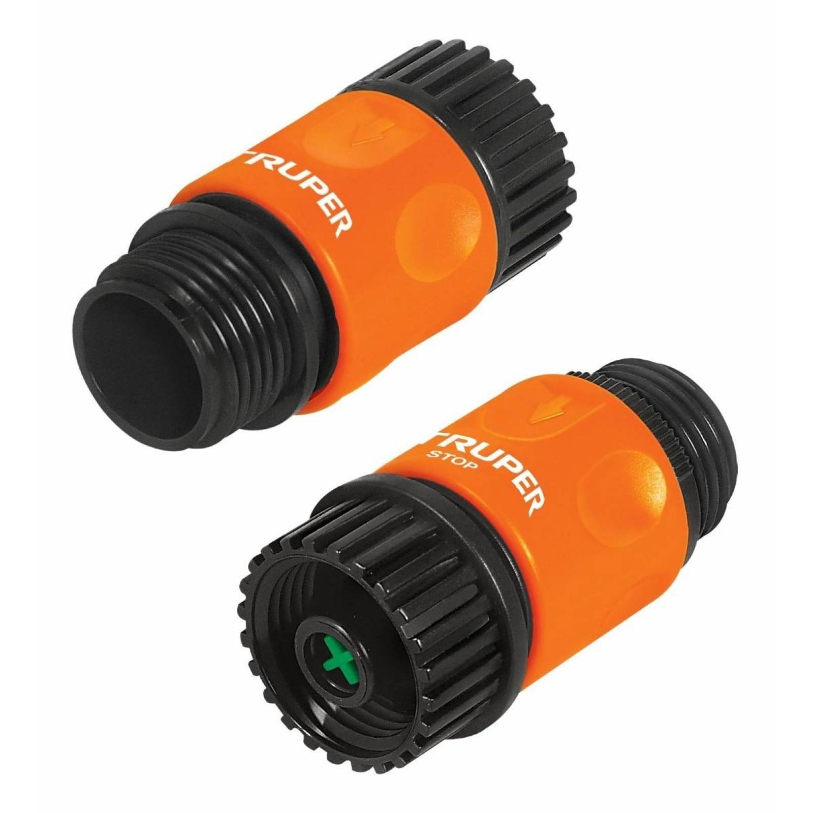 Juego De 2 Conectores Rápidos Entrada 3/4' Truper 