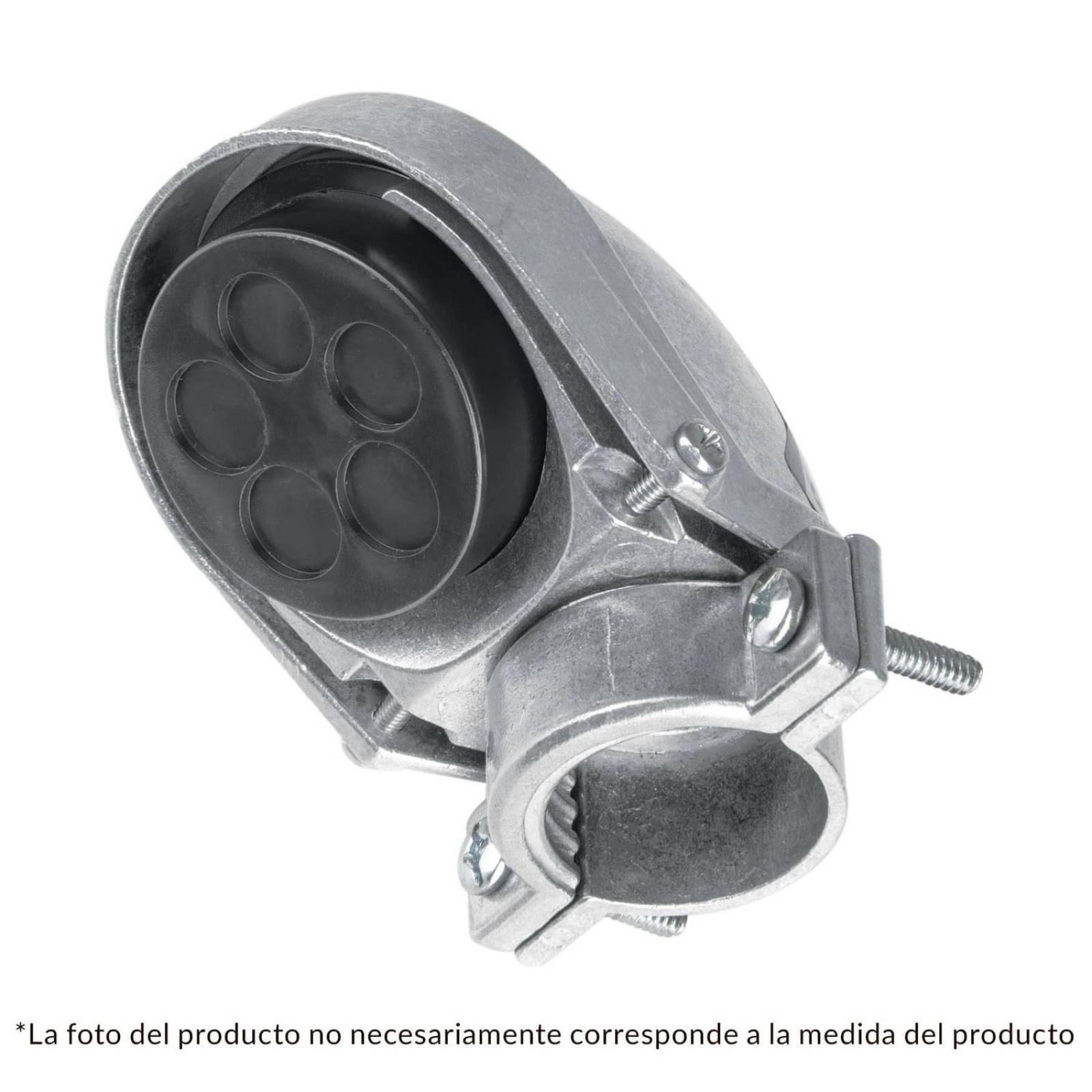 Mufa Con Abrazadera Para Tubo 1/2' Volteck 