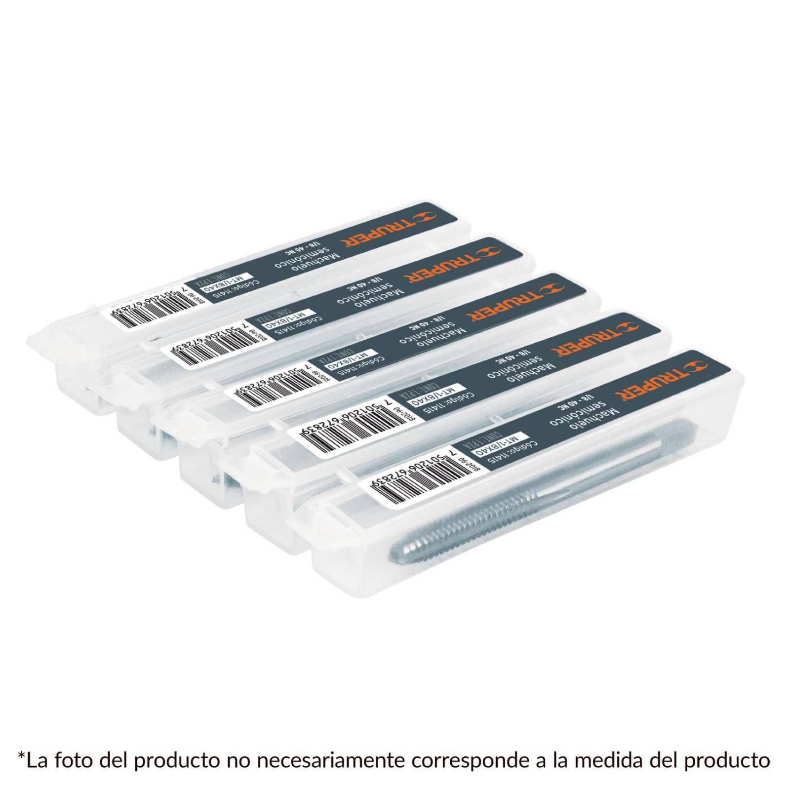 Machuelo Semicónico 3/8'x 24 Nf Truper 