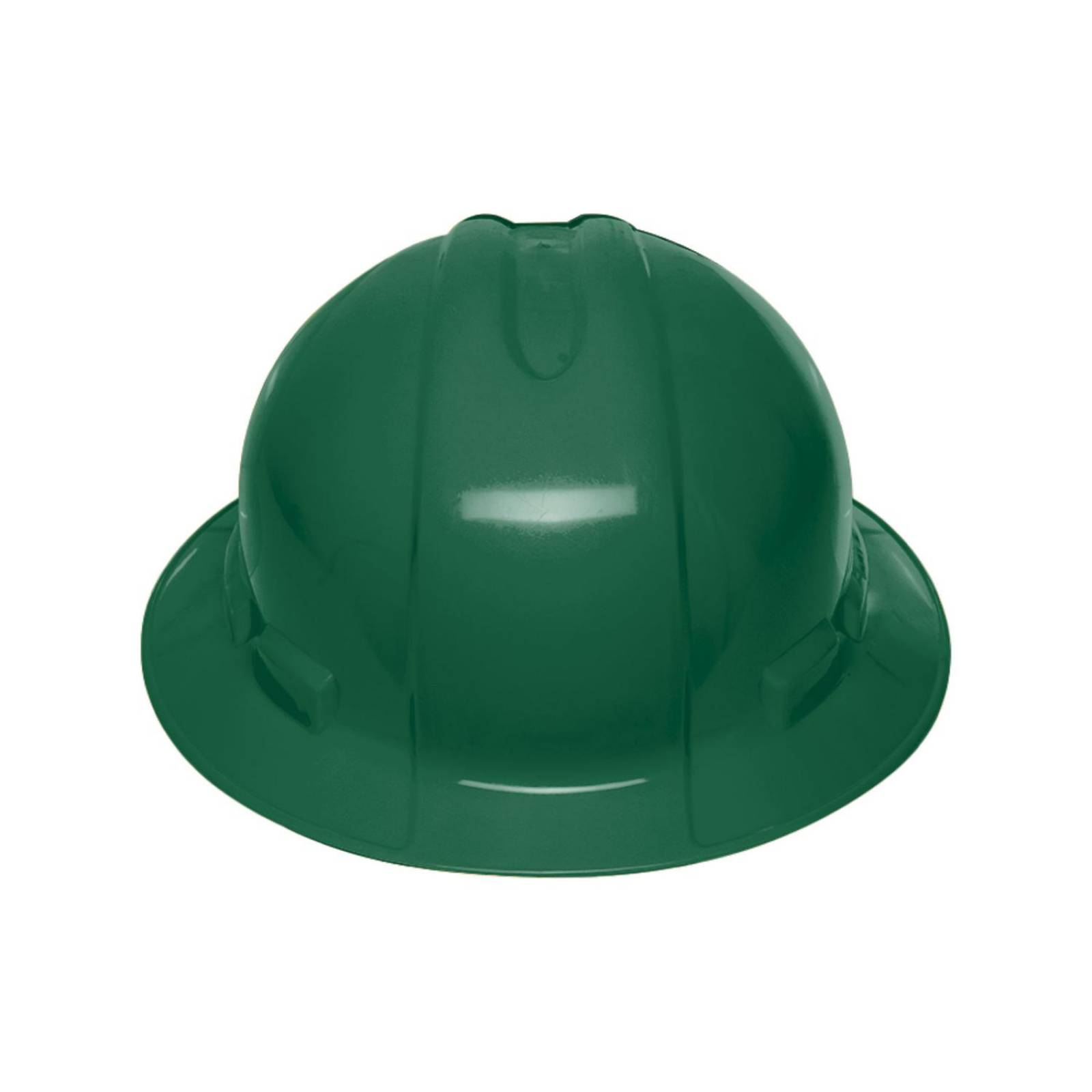 Casco de seguridad, verde, ala ancha Truper 