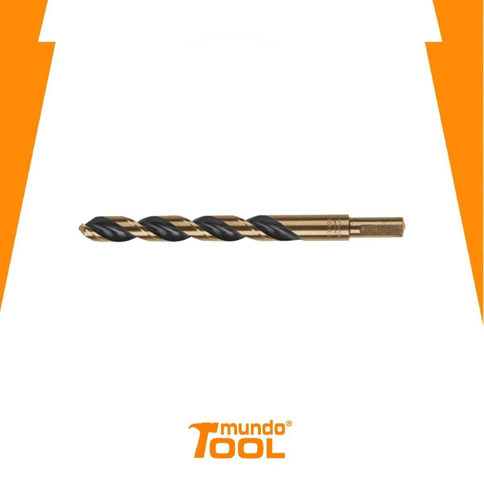 Broca HSS 31/64" Trugold para metal, Truper Expert. 5 piezas 