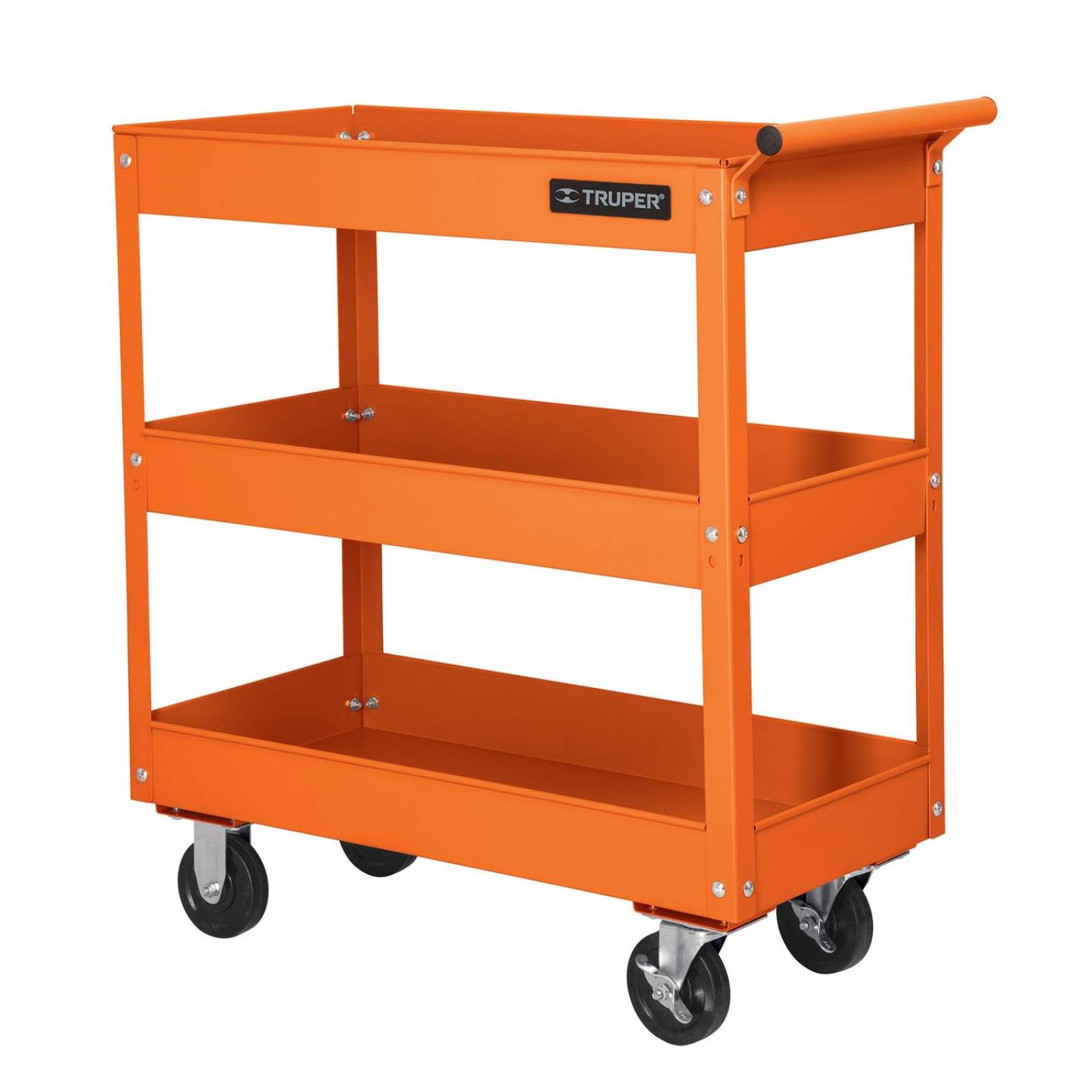 Carro de servicio, 3 charolas Truper 