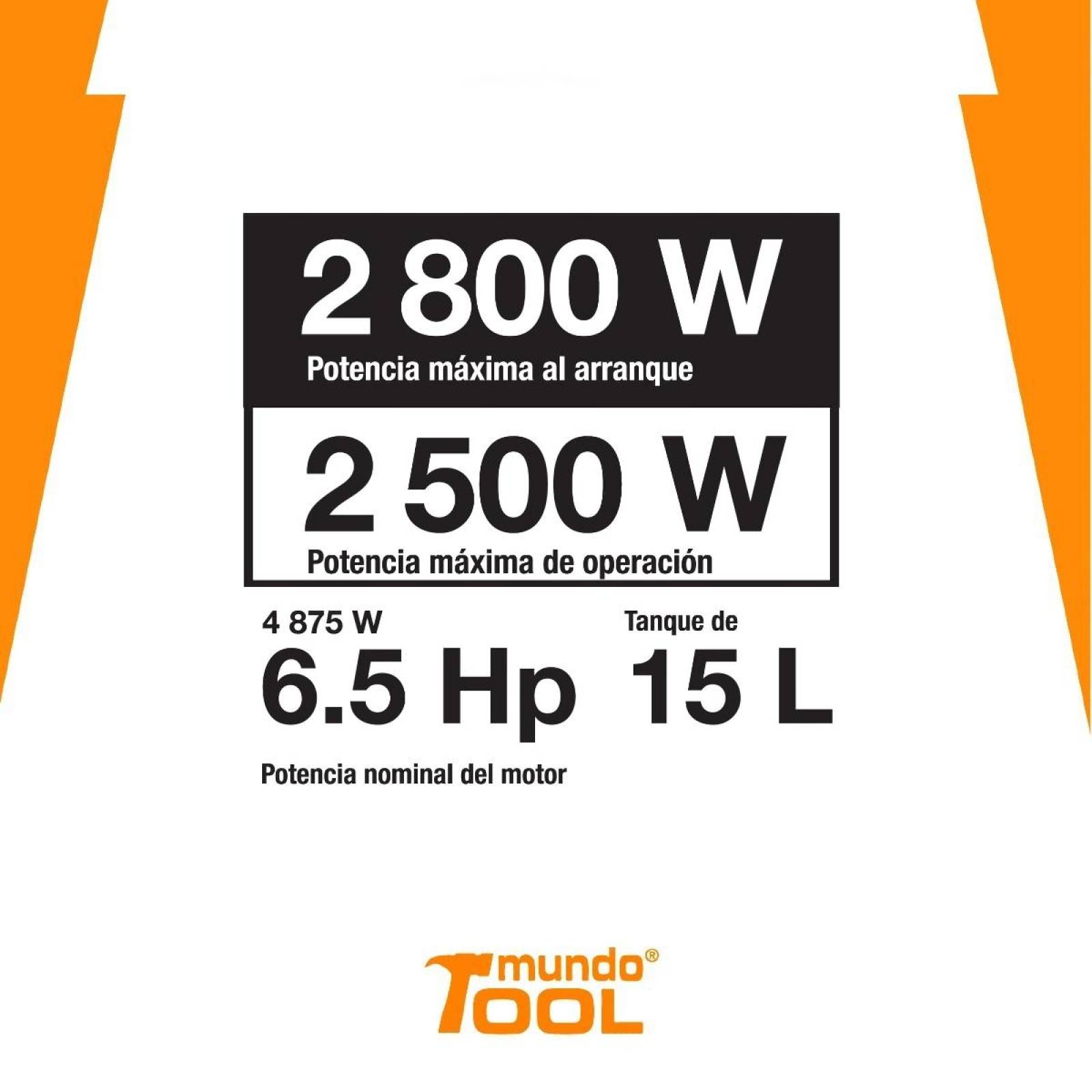 Generador portátil 2.8 kW motor a gasolina, Pretul 