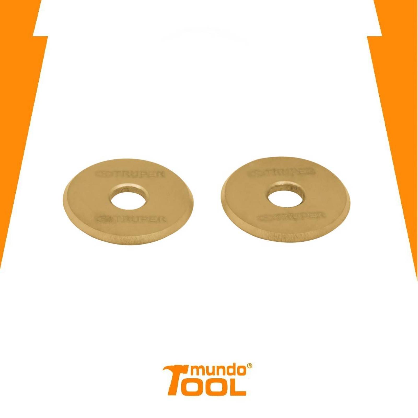 Repuesto de cuchillas para cortador de azulejos CAZ, 2 pzas Truper 