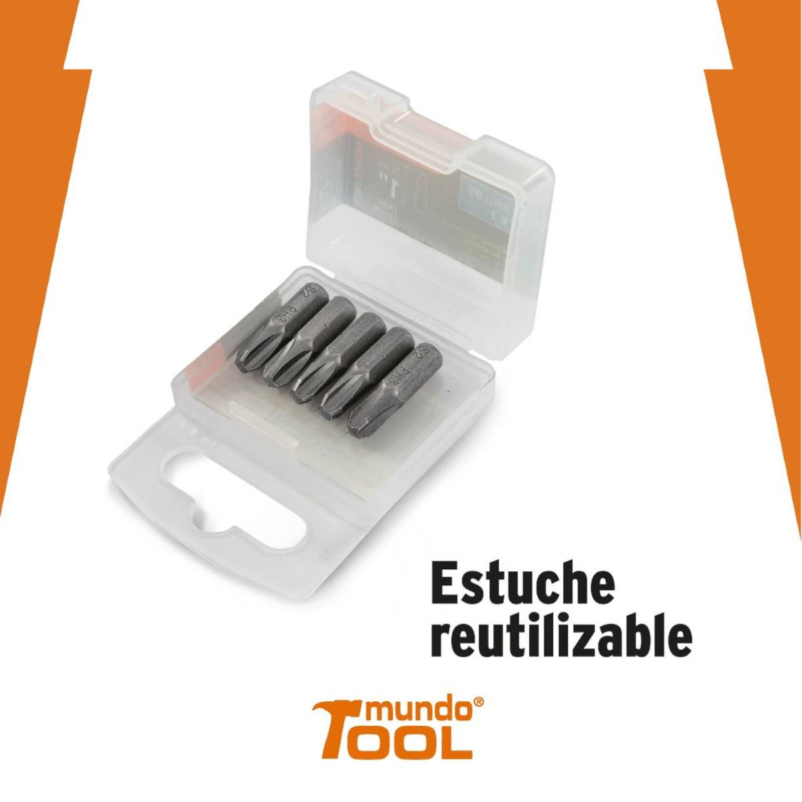Puntas para desarmador Torx T9, 1', 5 piezas Truper