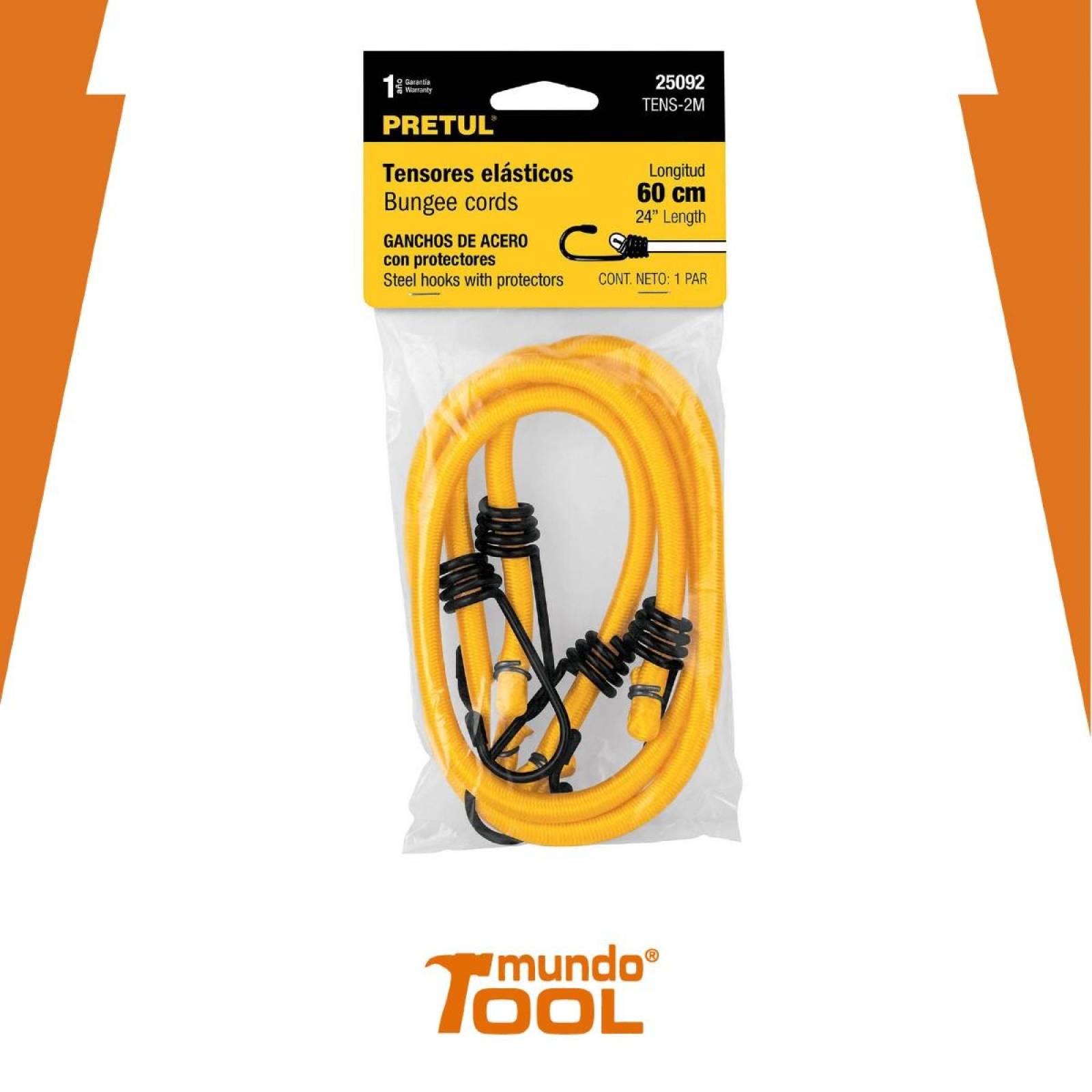 Tensores elásticos 60cm 