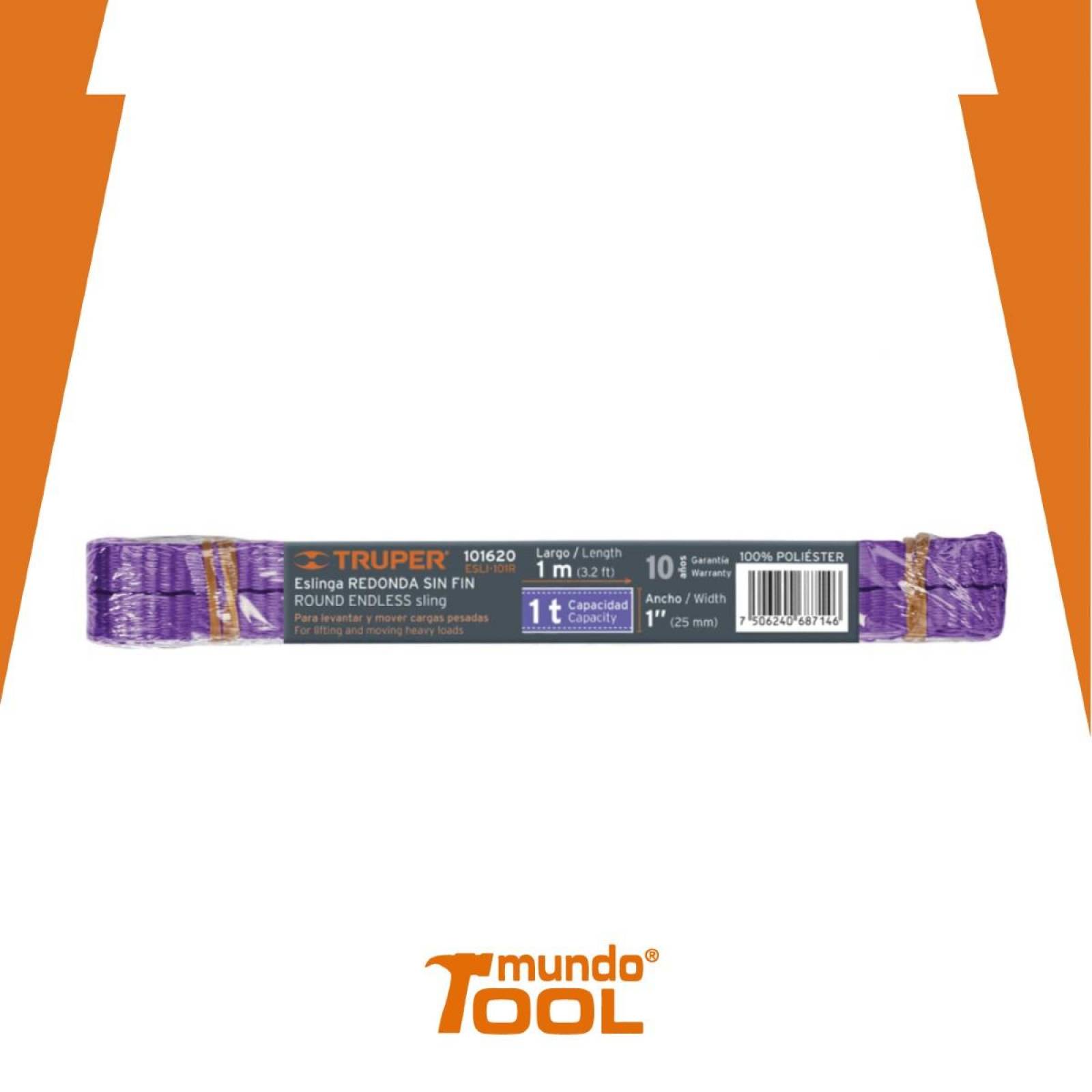 Eslinga redonda sin fin 