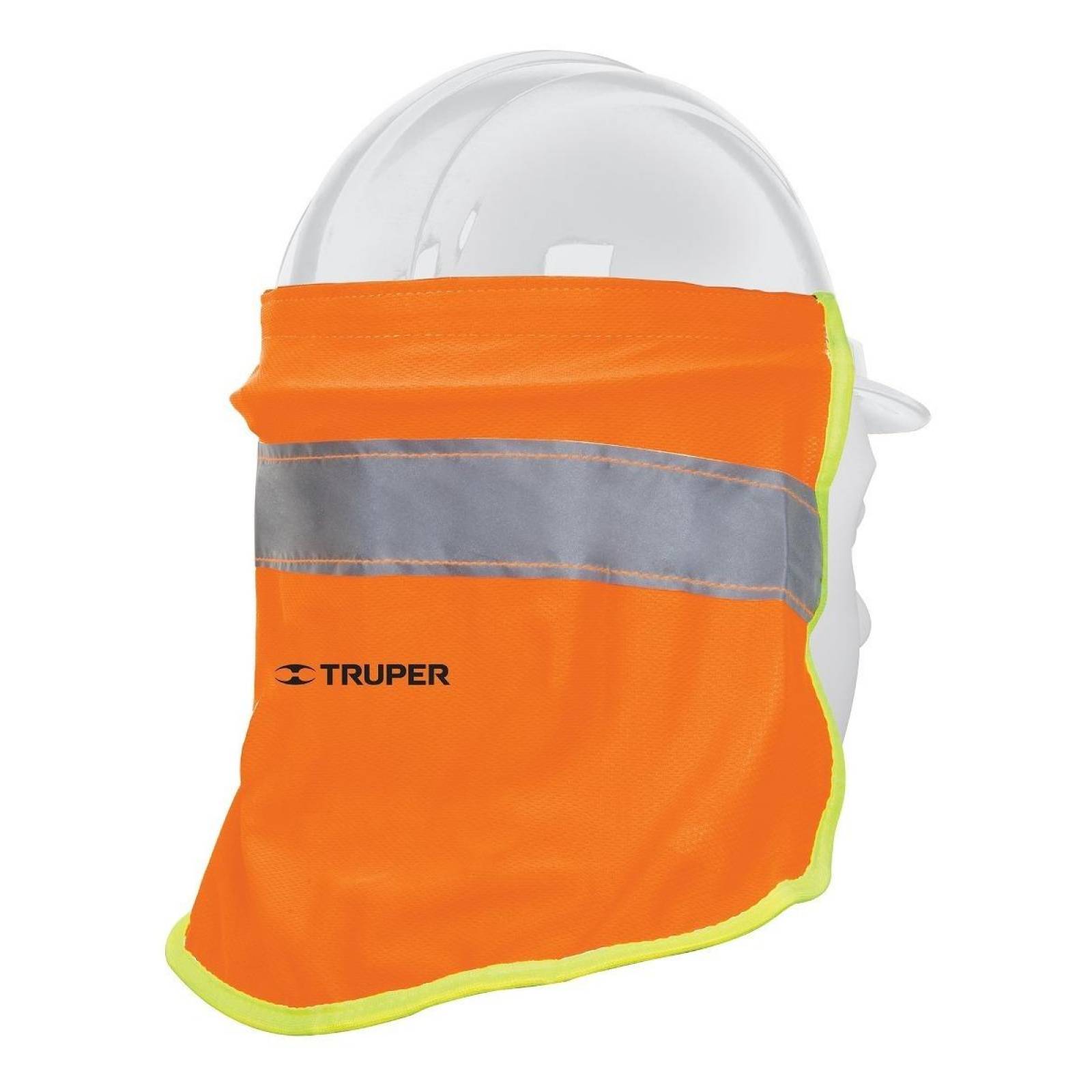 Cubrenuca Para Casco Color Naranja 30 Cm Truper 
