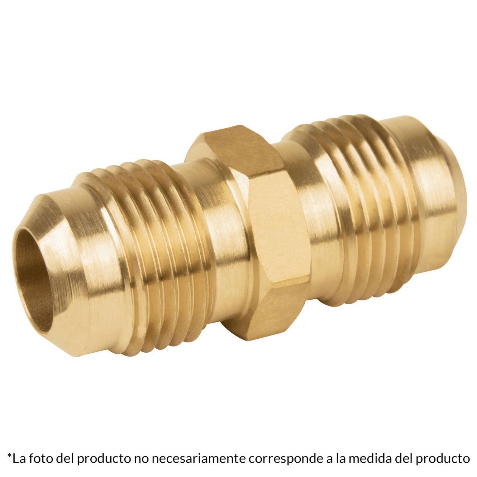 Niple Unión De Latón 3/8' X 1/2' Foset 