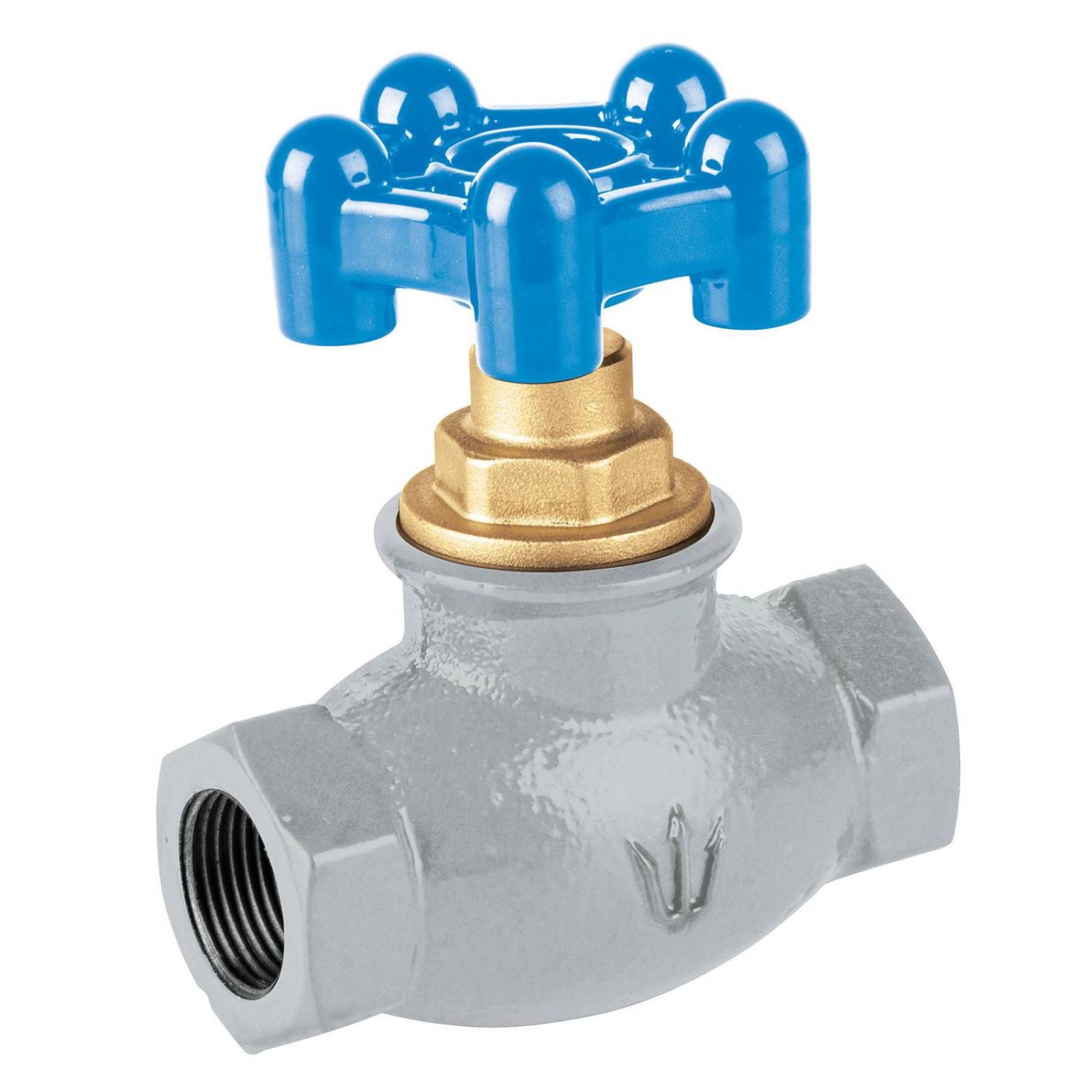 Válvula globo de hierro para gas LP,3/4", Foset