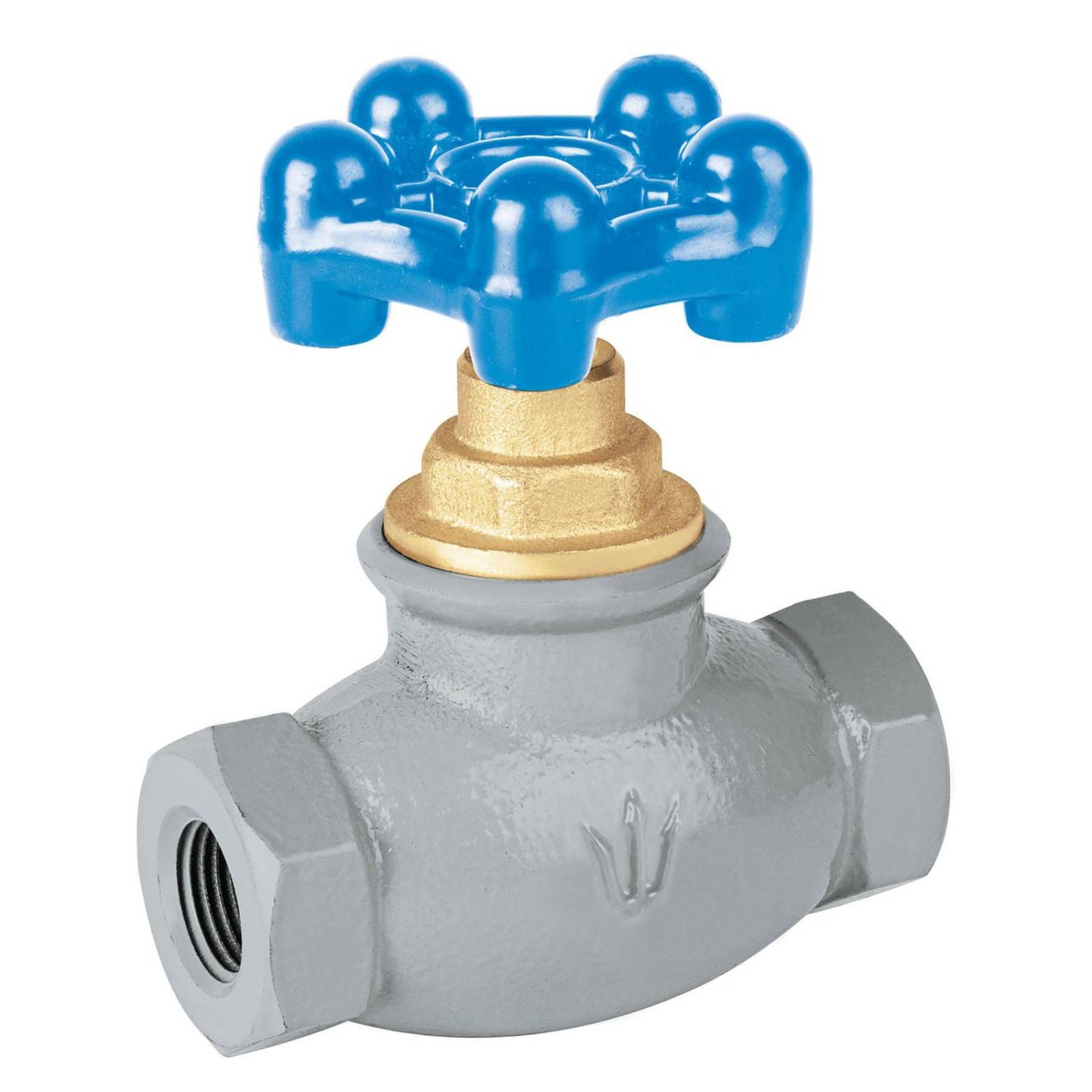 Válvula globo de hierro para gas LP,1/2", Foset