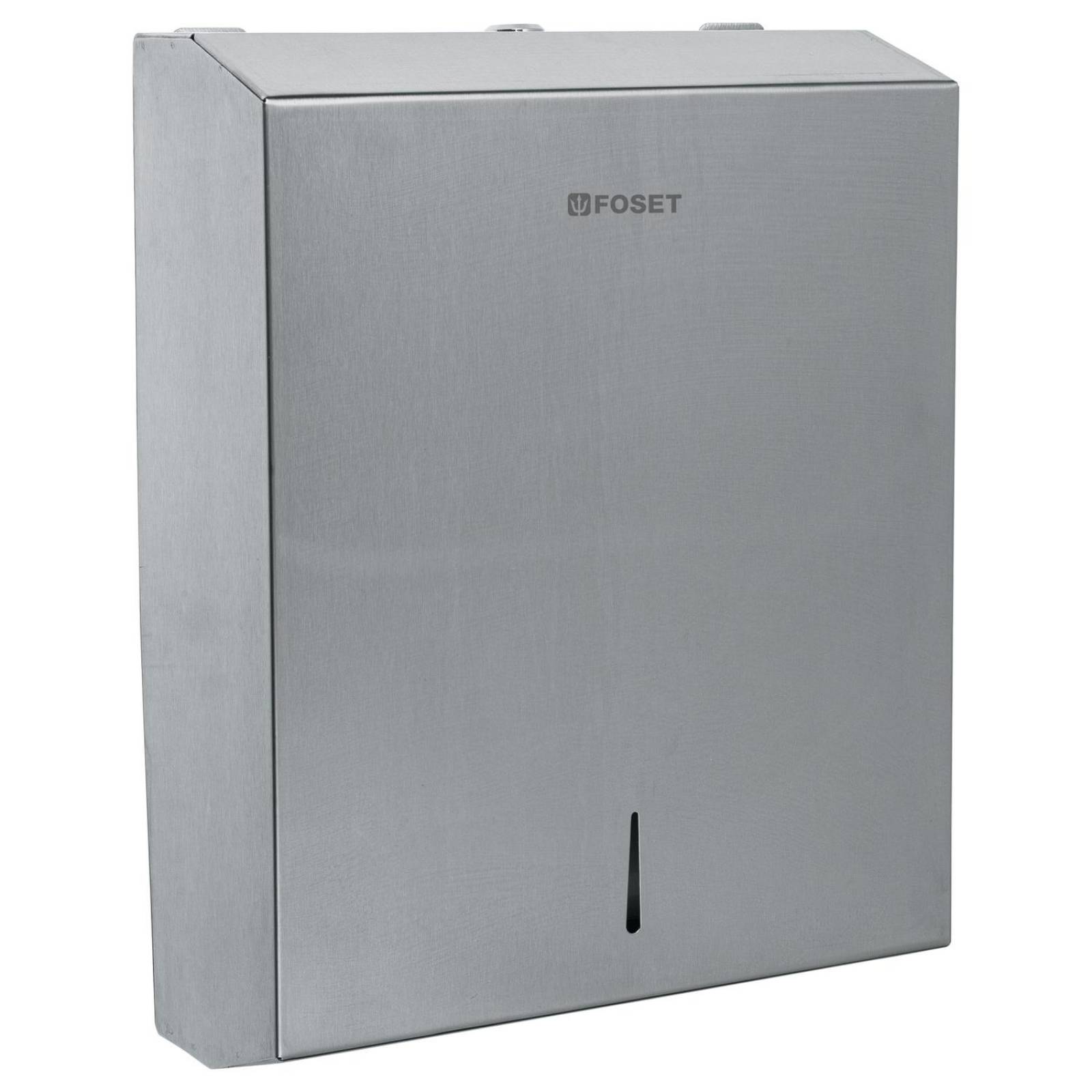 Dispensador de acero inox. para toallas de papel, Foset 
